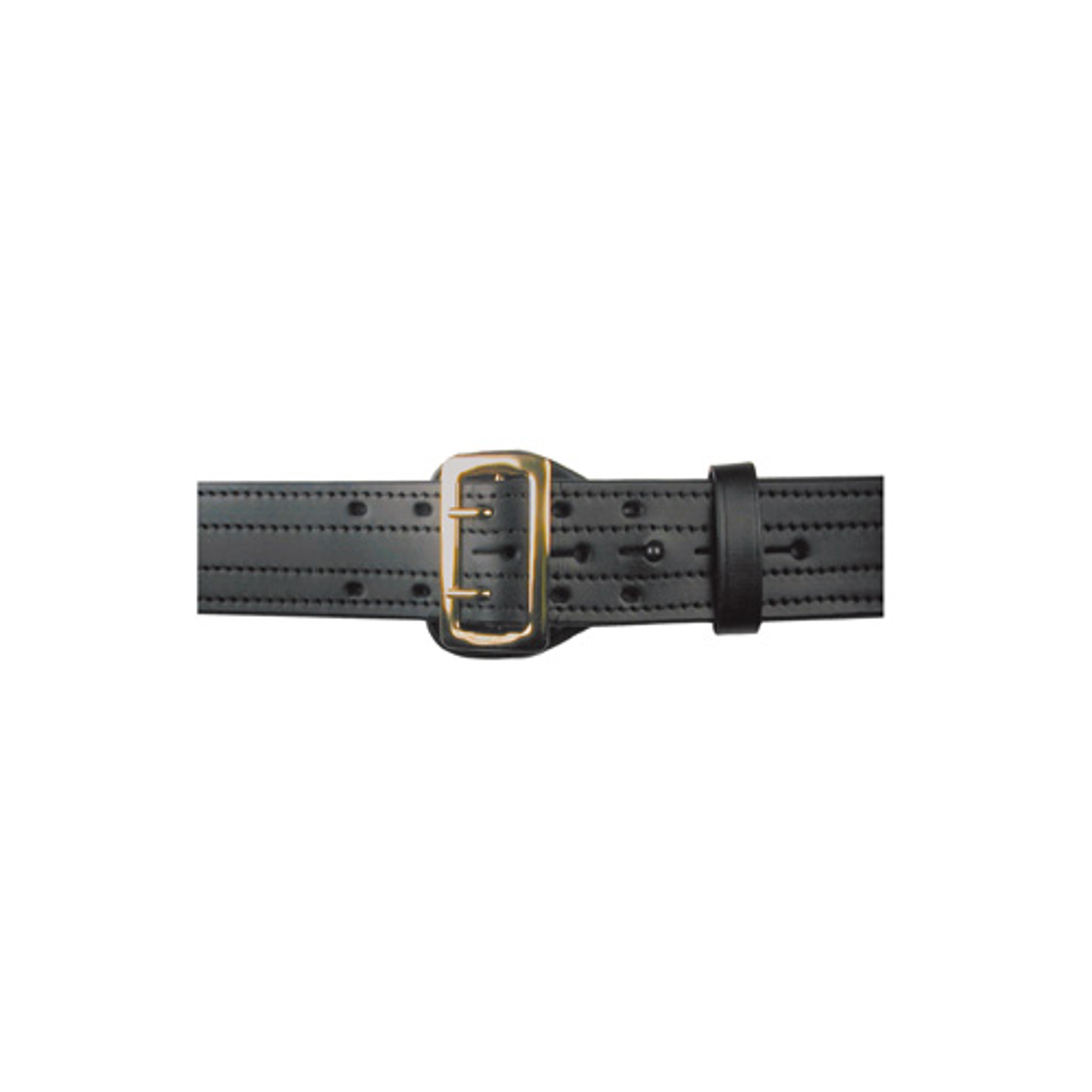 Sam Browne Belt, Four-row Stitched, 2 1/4 Wide - KR6504-2-44-GLD