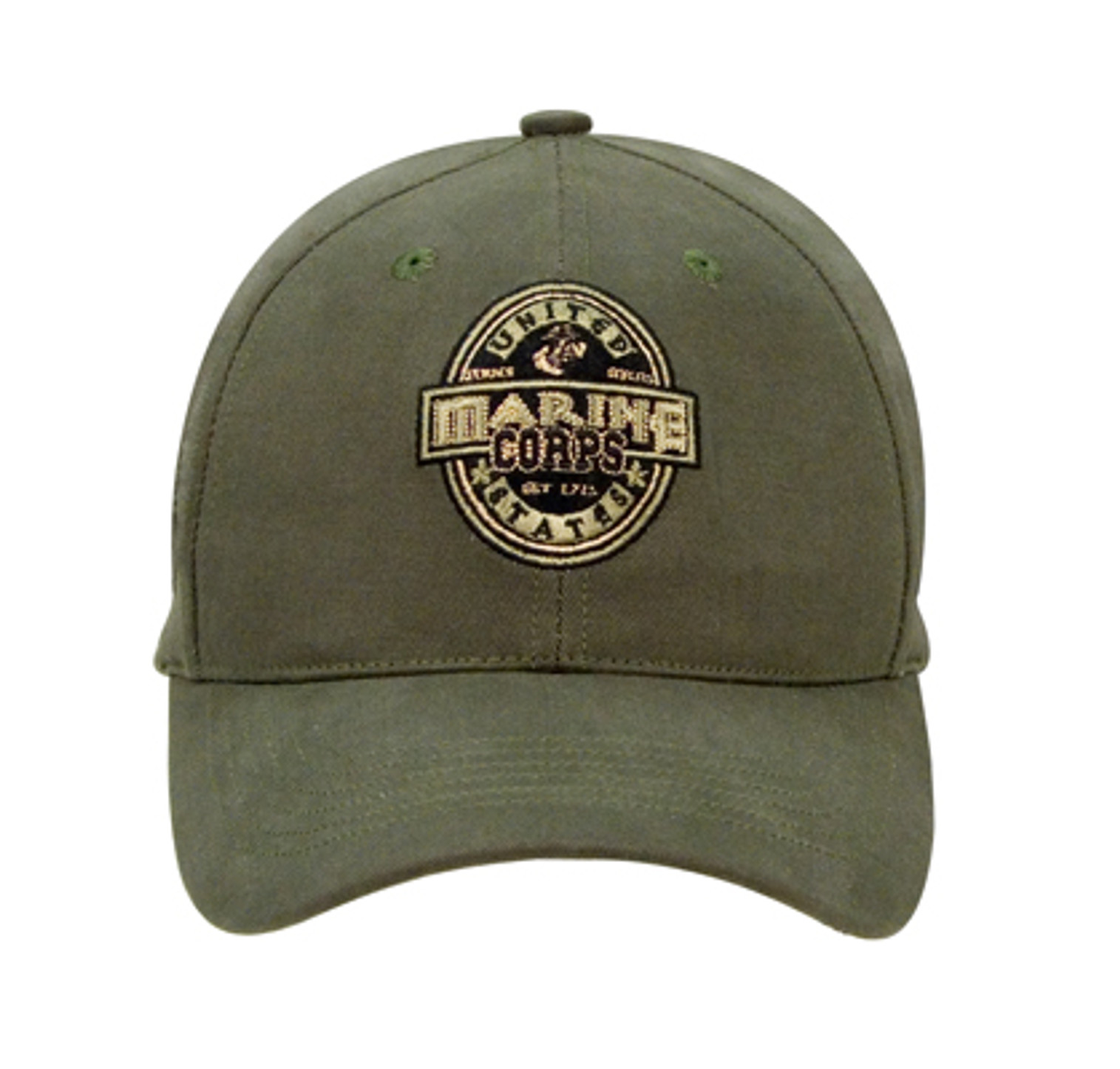 Black Ink USMC Low Profile Cap