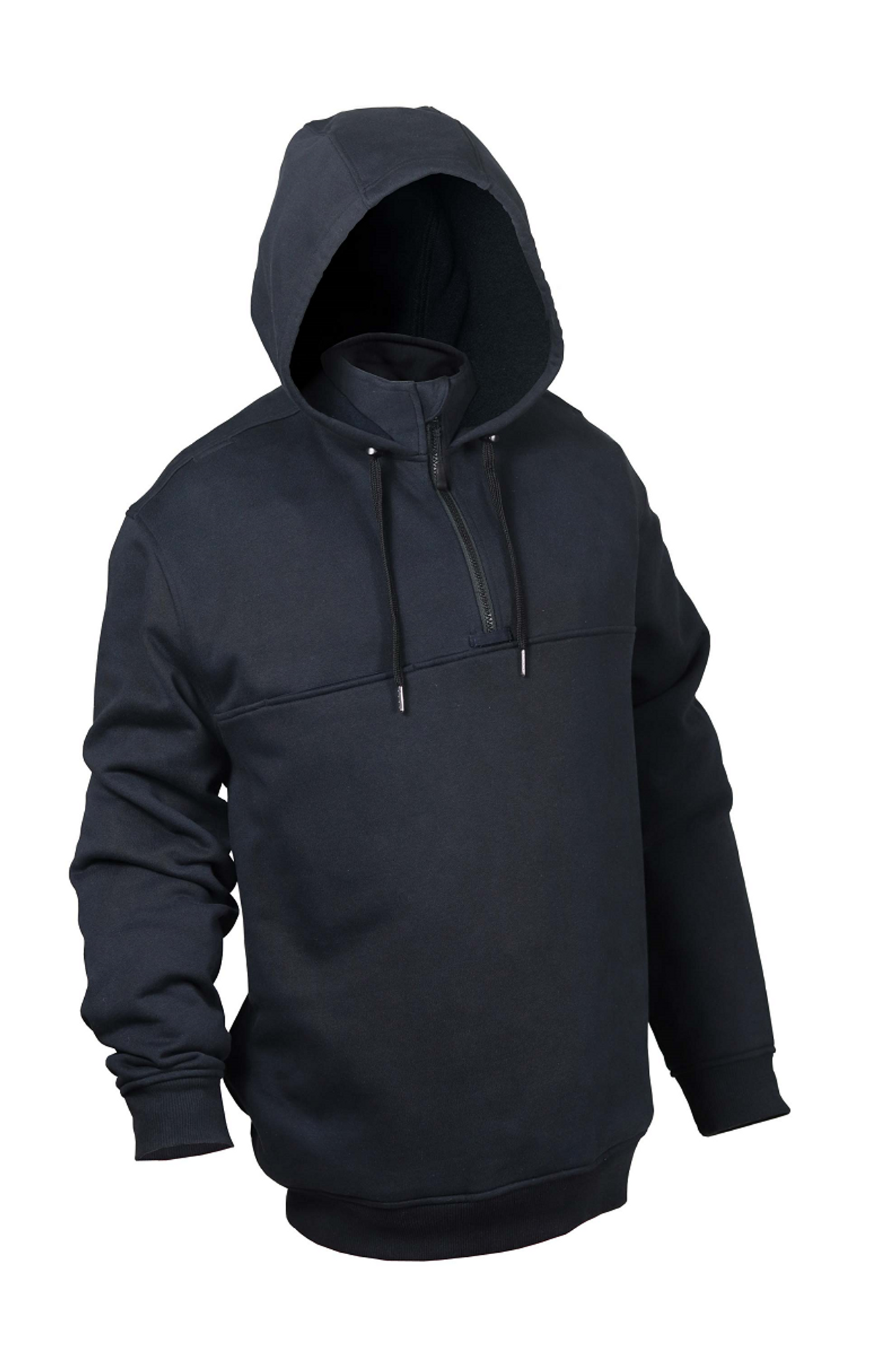 Shield Hooded Job Shirt-midnight Navy - KRELB-3734-S