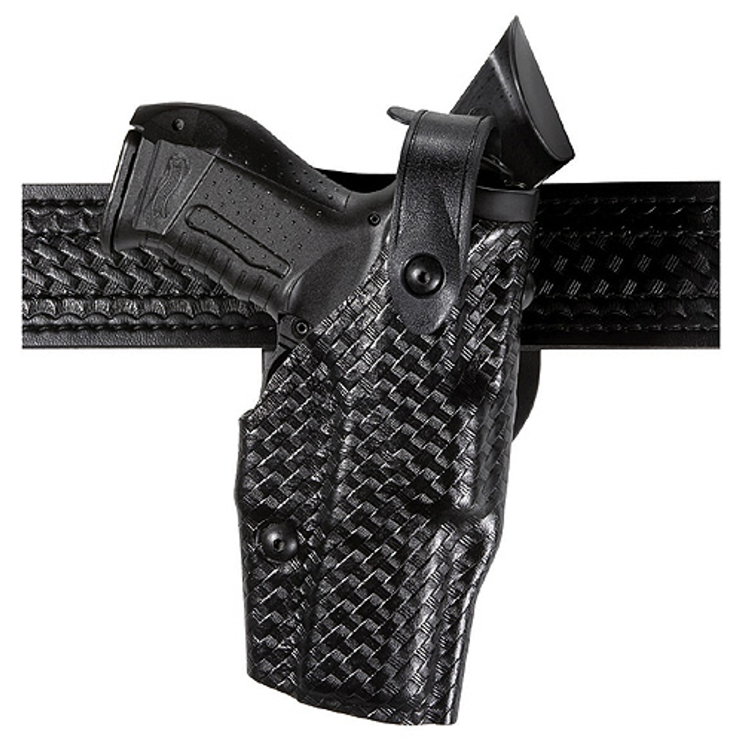 Model 6360 Als/sls Mid-ride, Level Iii Retention Duty Holster For Smith & Wesson M&p 9 W/ Light - KR6360-2192-482