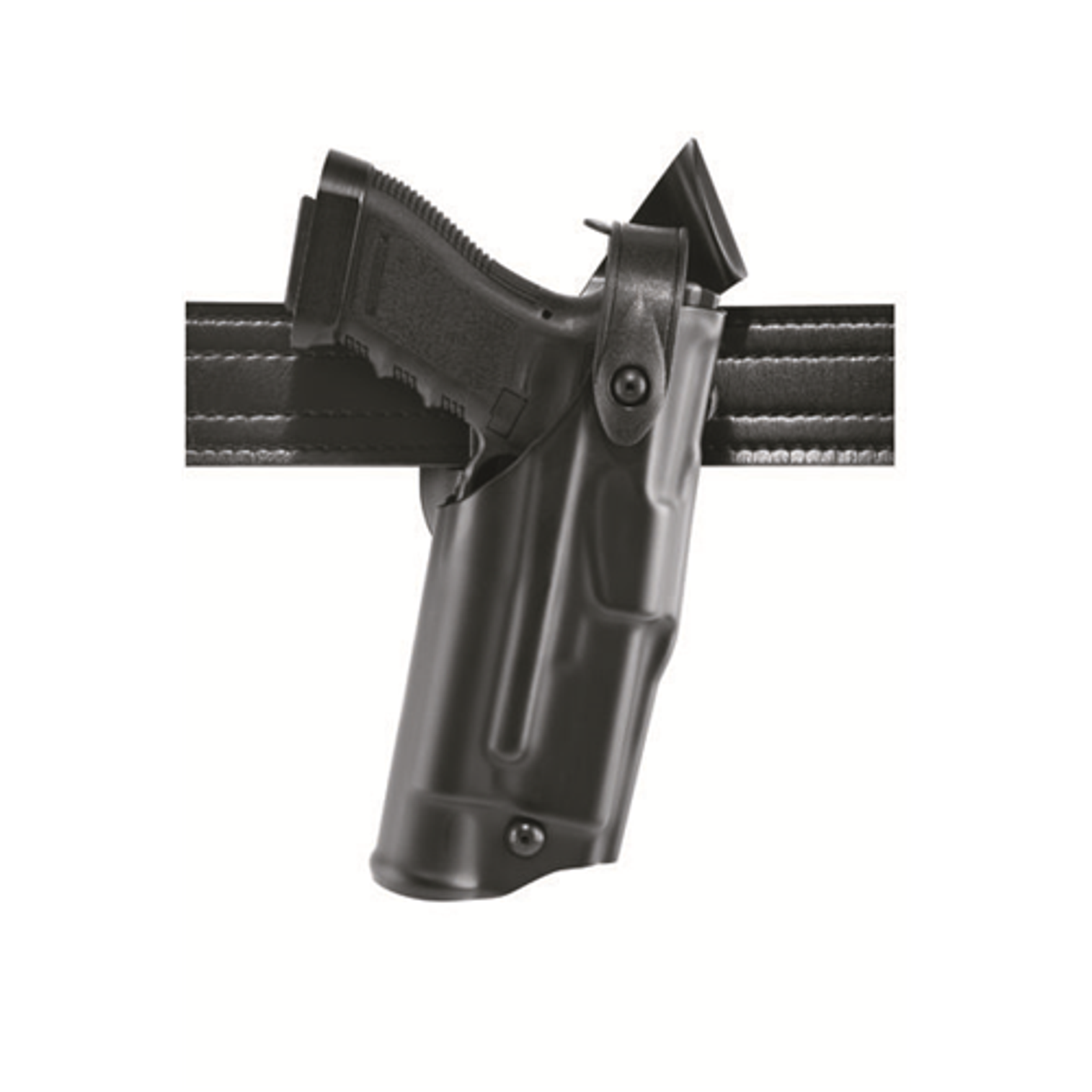 Model 6360 Als/sls Mid-ride, Level Iii Retention Duty Holster For Glock 17 W/ Light - KR6360-8325-61