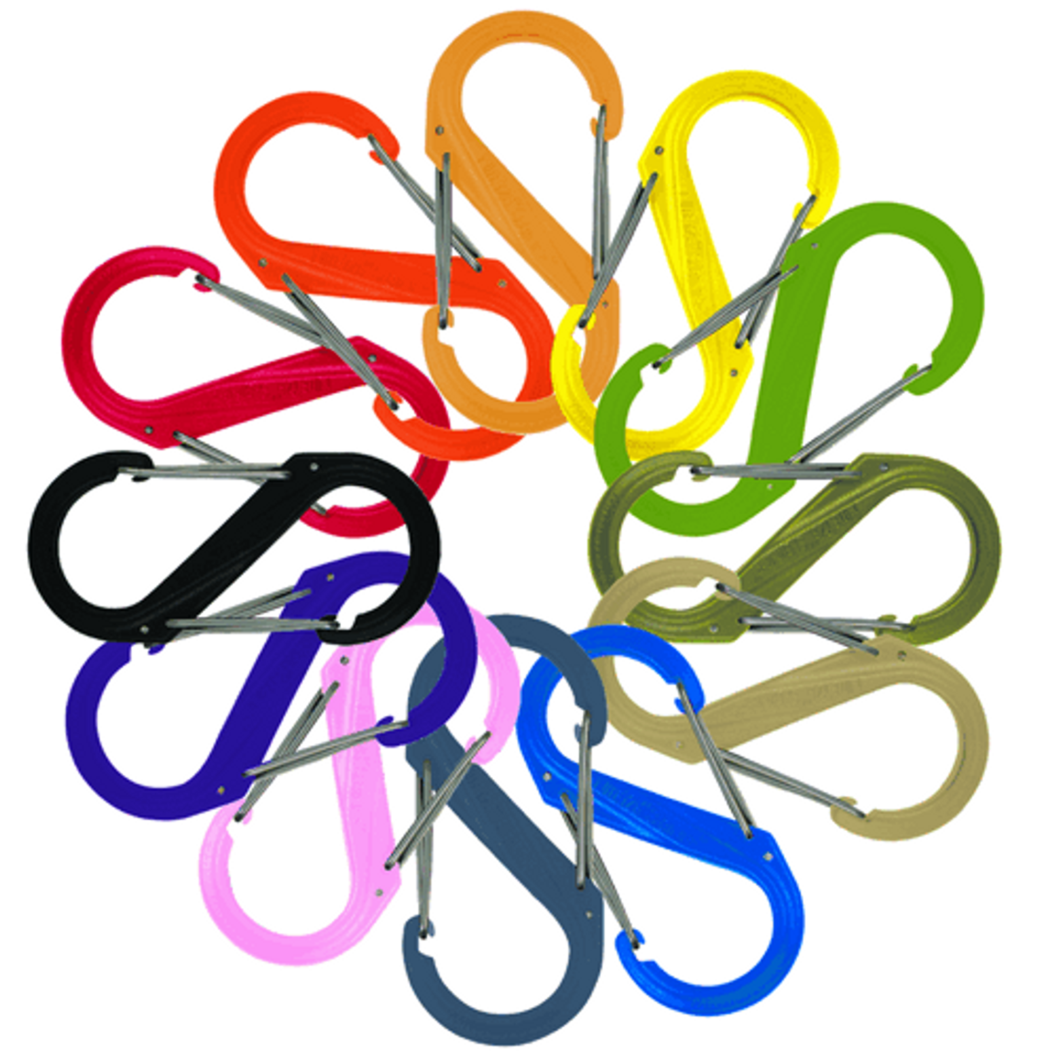 Dual Carabiner Plastic - KRNISBP4-03-01BG