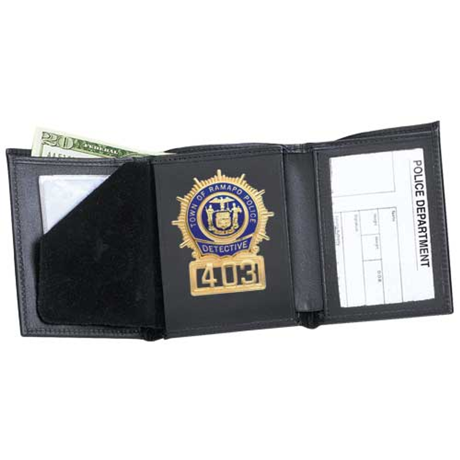 Tri-fold Badge Wallet - Dress - KRSLC-79800-0692