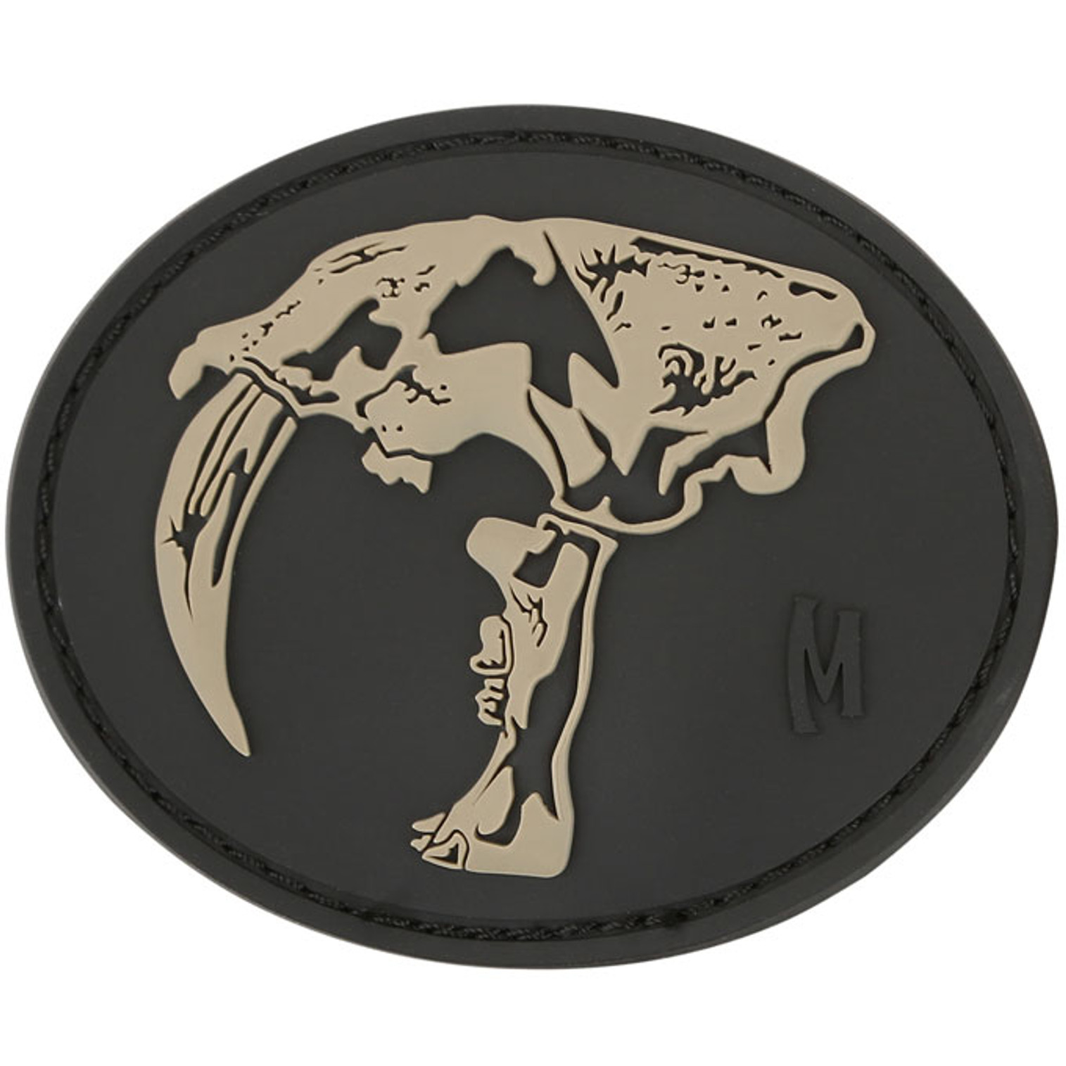 Sabertooth Skull PVC - Morlae Patch - SWAT