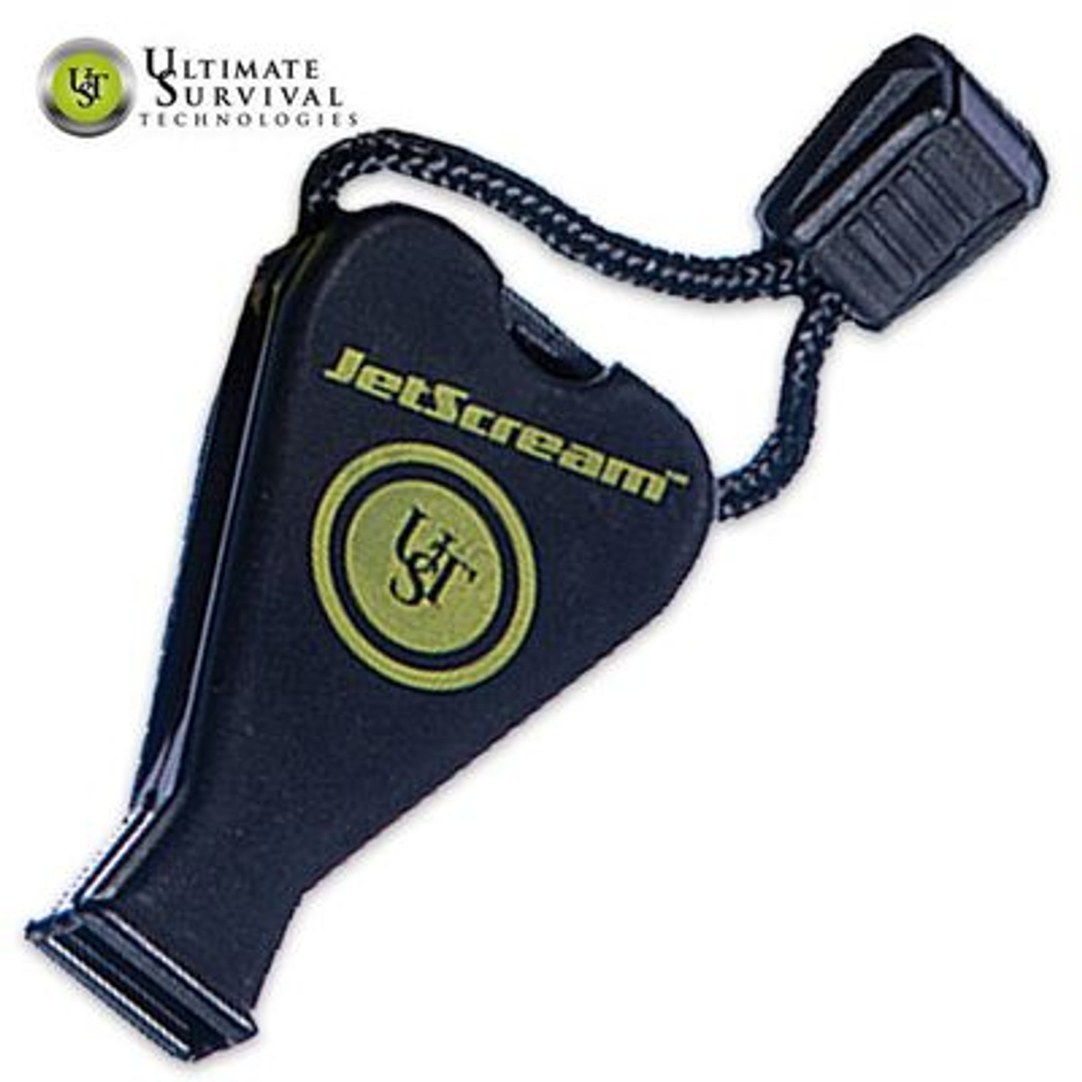 UST JetScream Floating Whistle - Black