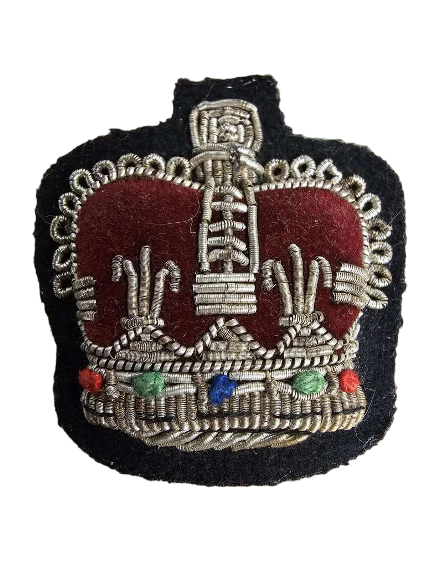 Canadian Armed Forces Kings Crown Bullion Beret Badge