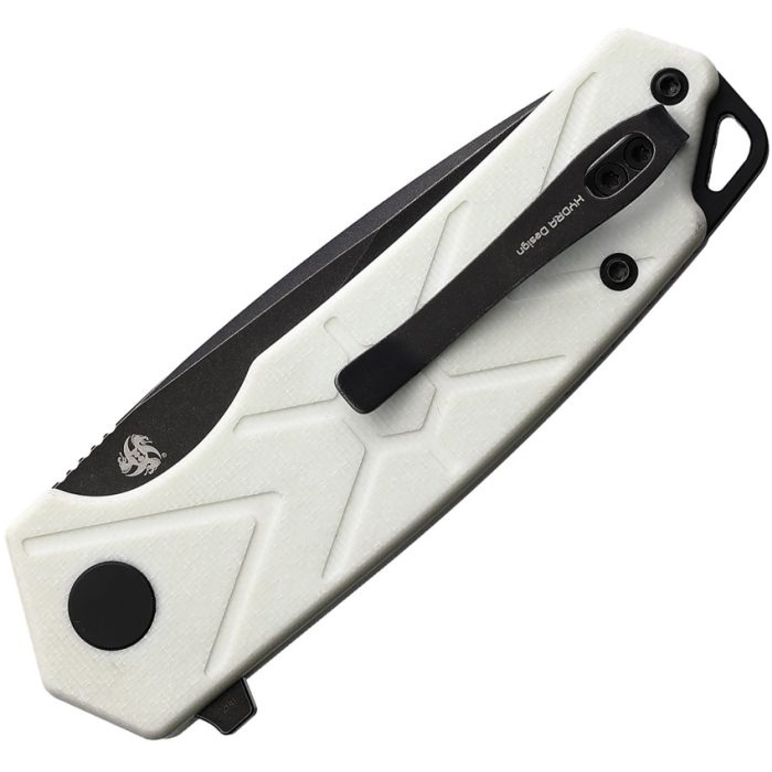 Button Lock White G10