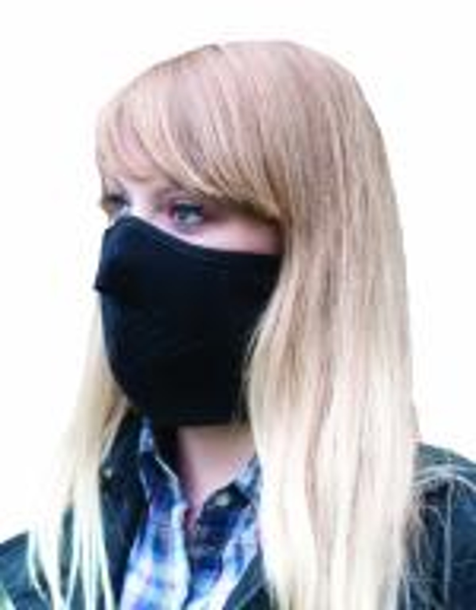 ZAN Face Mask Half Face - Black