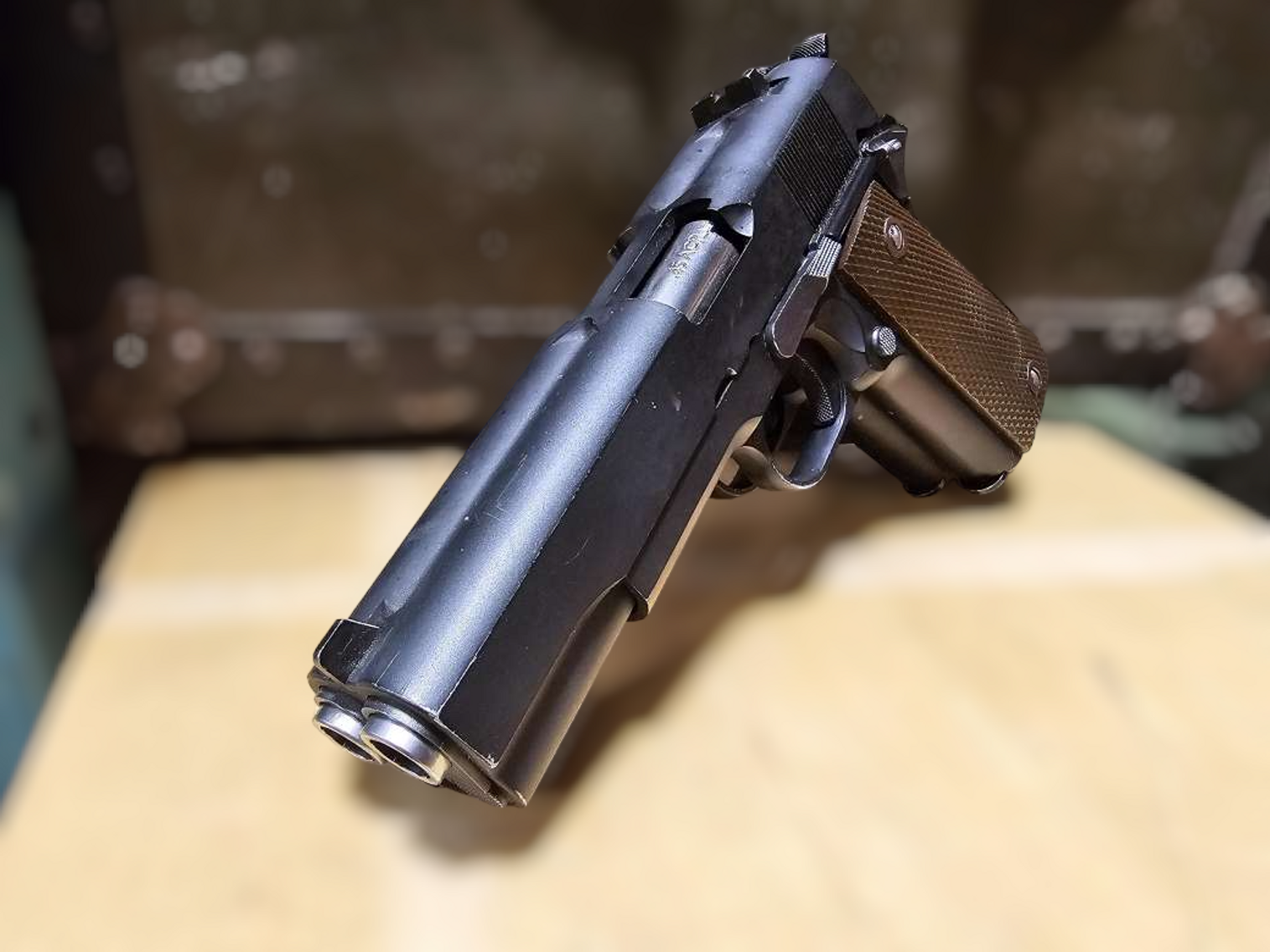 WE Double Barrel 1911 Airsoft GBB Pistol - USED