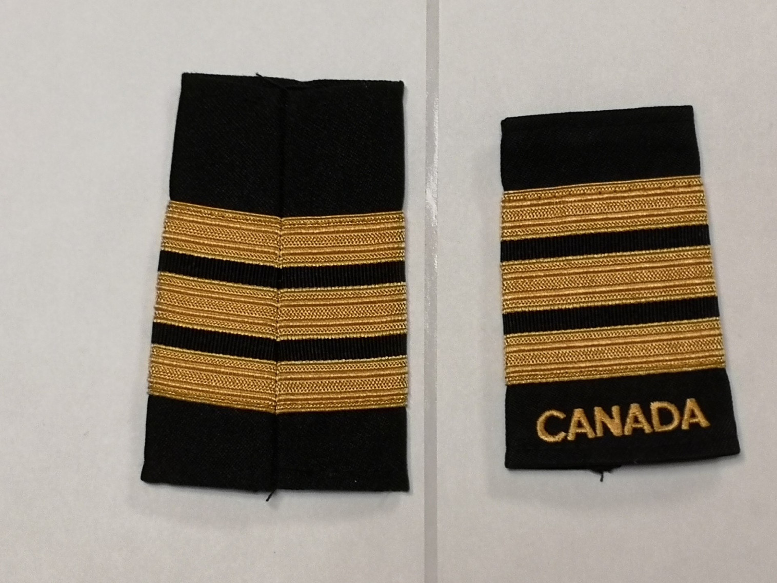 Canadian Armed Forces Rank Epaulets Navy - Commander