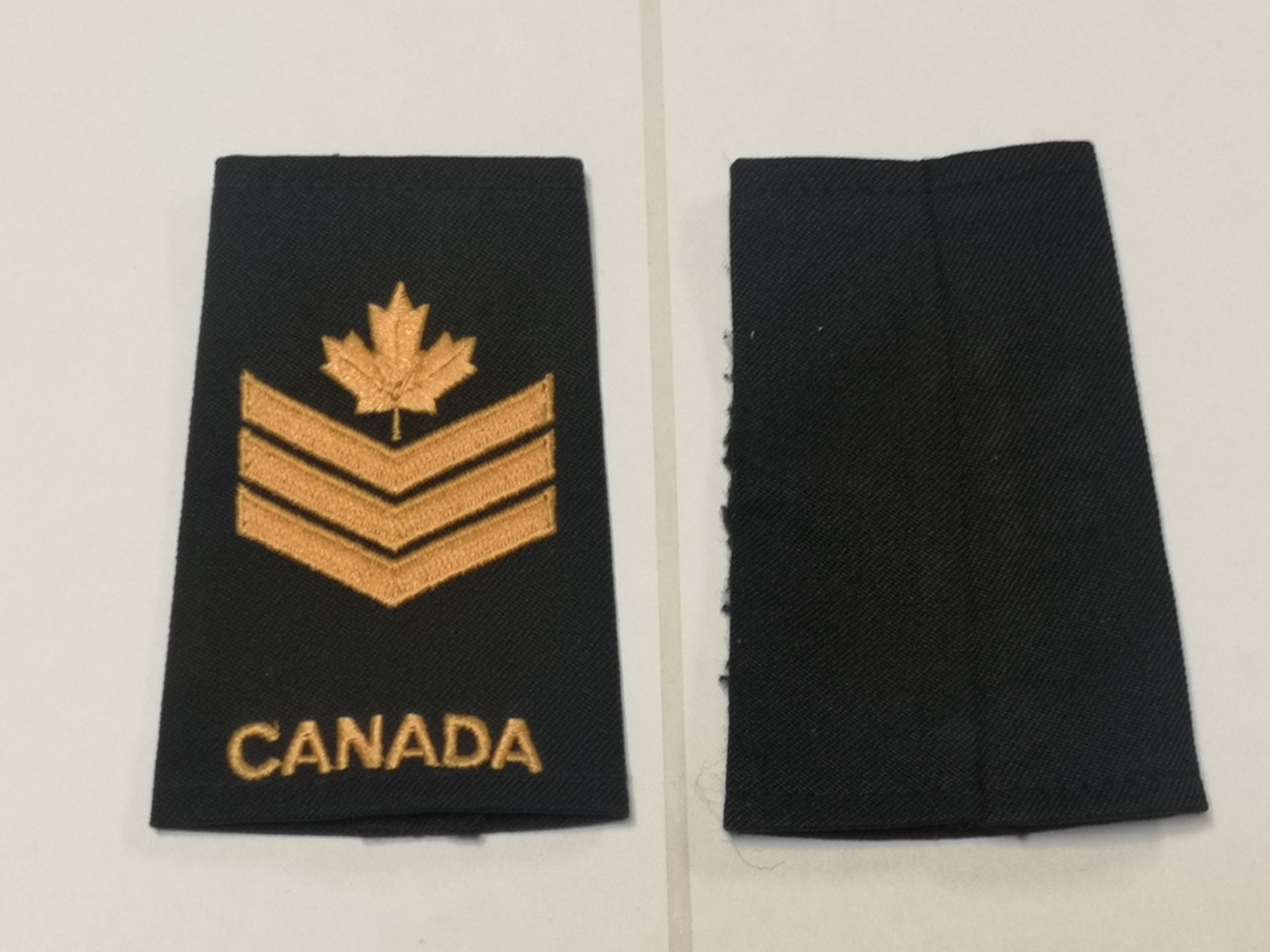 Canadian Armed Forces Rank Epaulets Navy - Petty Officer, 2nd Class