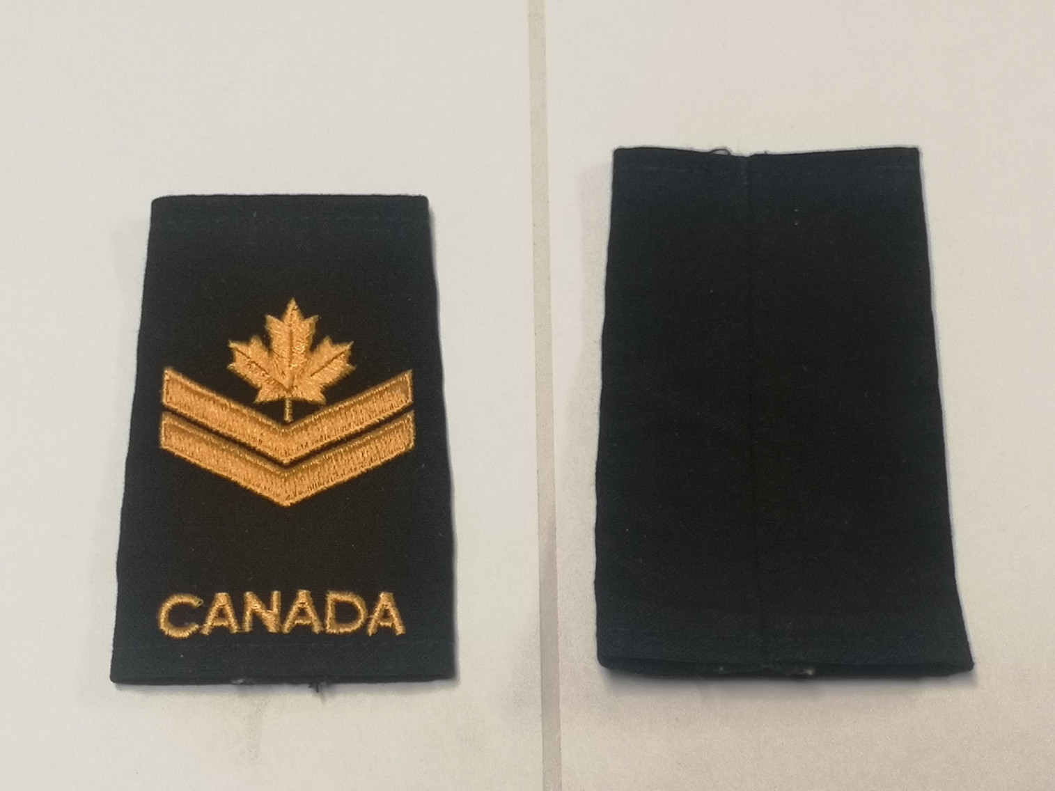 Canadian Armed Forces Rank Epaulets Navy - Master Seaman