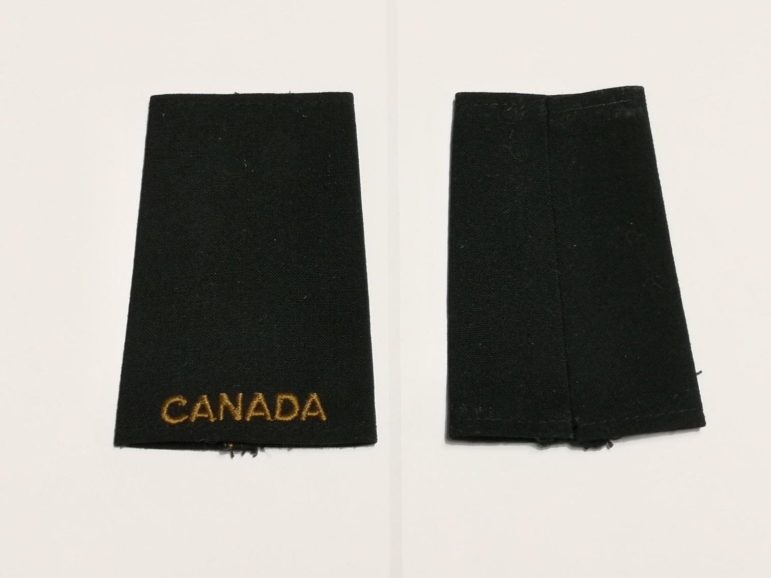 Canadian Armed Forces Dark Green Rank Epaulets Army - Private (Basic)