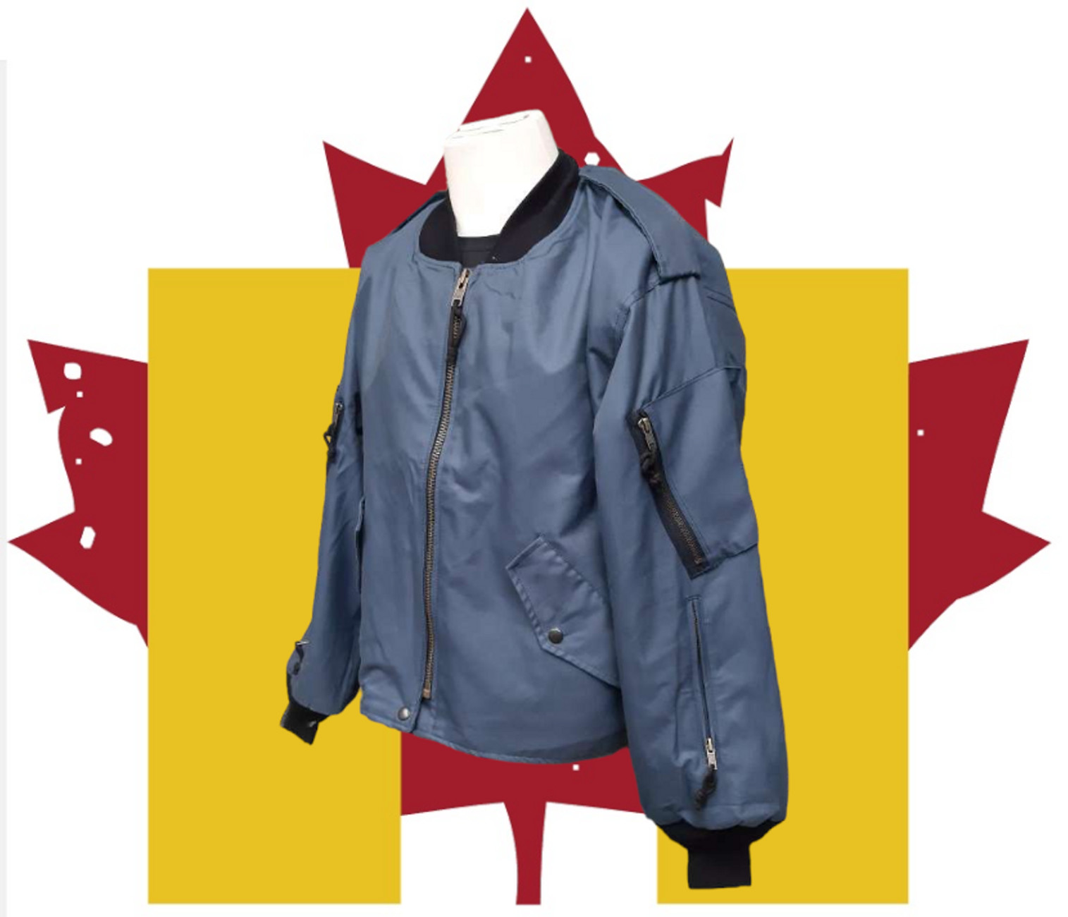 RCAF Issue Blue Intermediate Flight Jacket