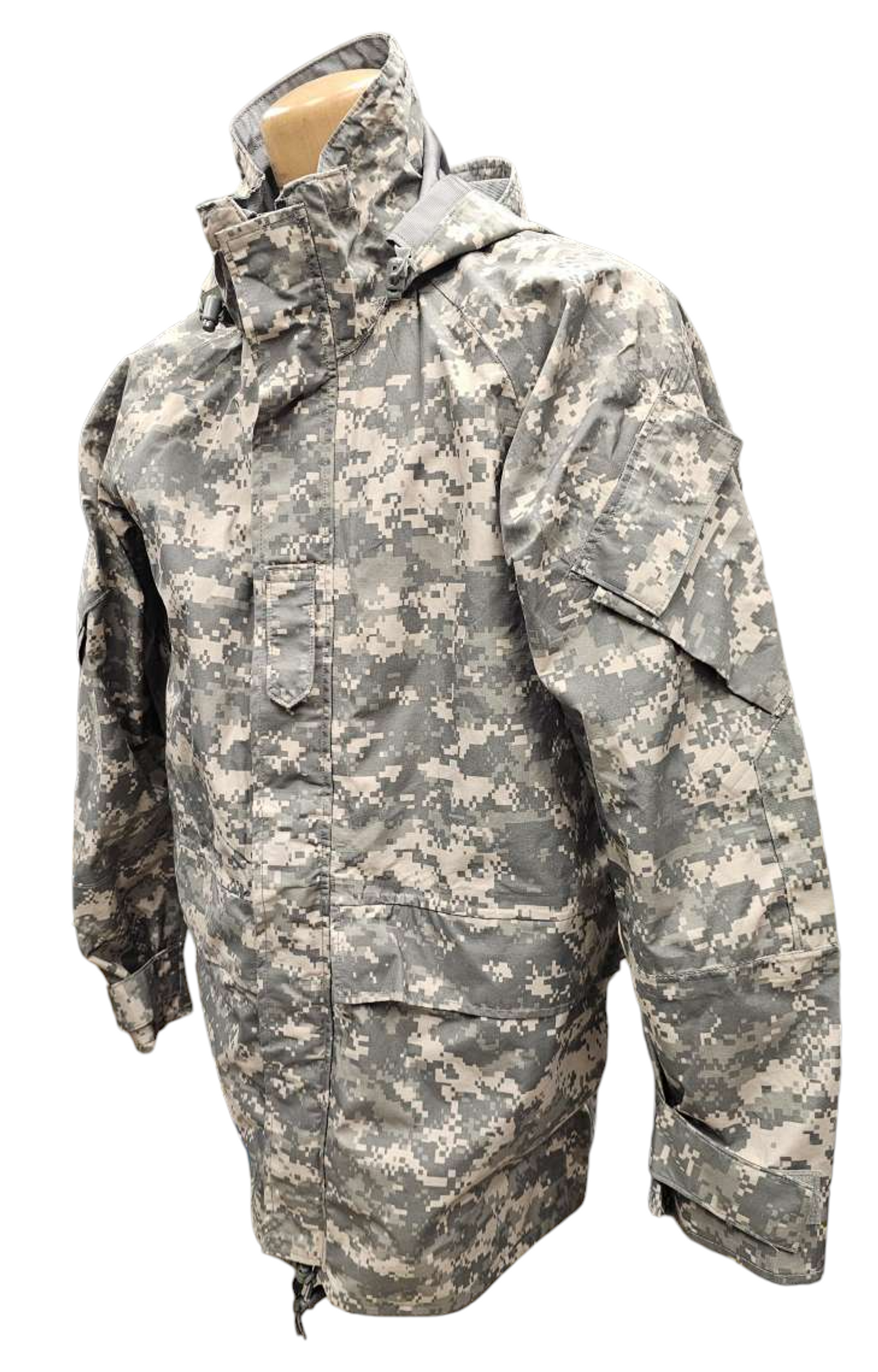 U.S. Armed Forces UCP Cold Weather Goretex Parka - Large Long