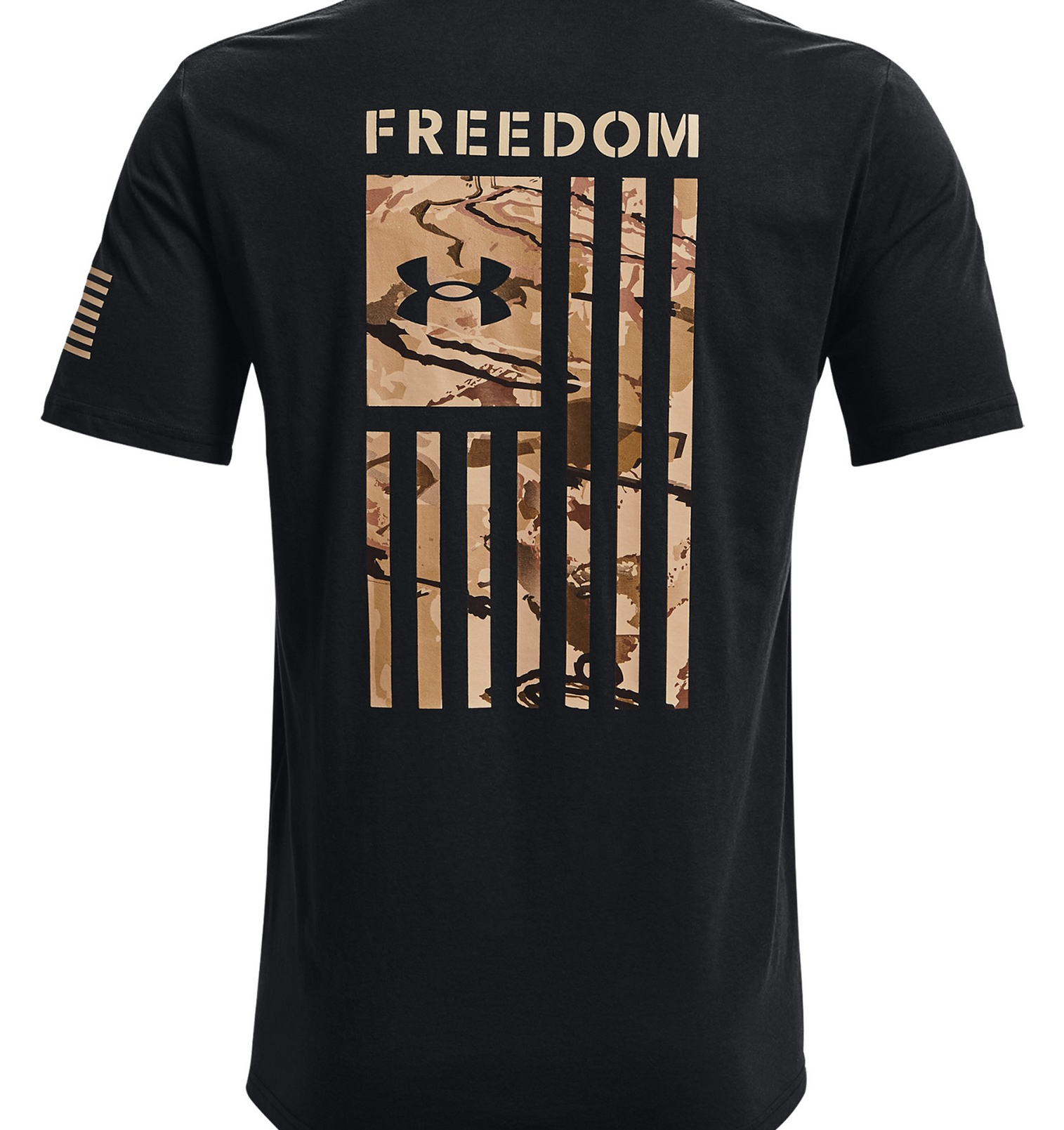 Ua Freedom Flag Camo T-shirt - KR1370816001LG