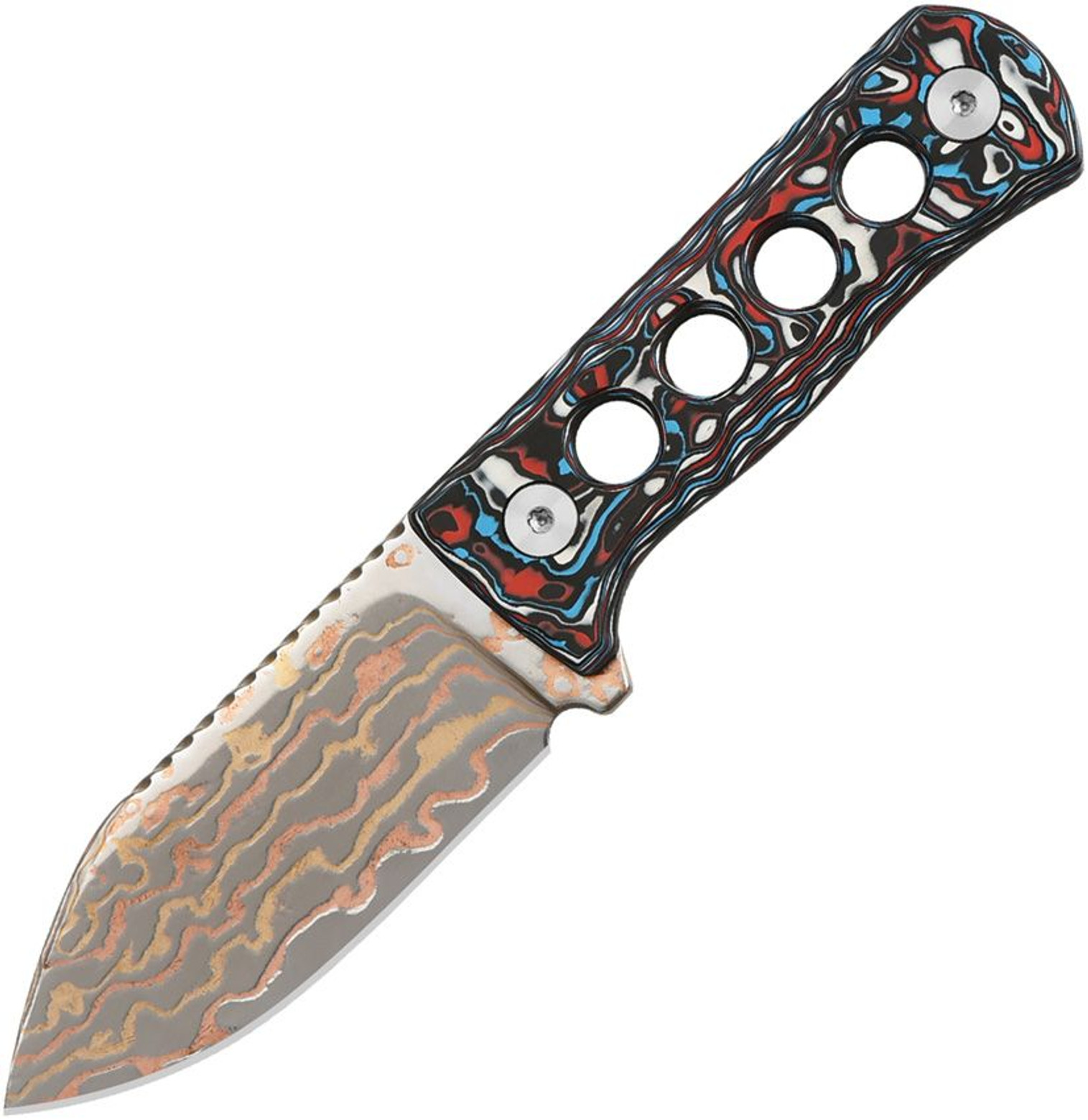 Canary Neck Knife Copper Dam QS141H