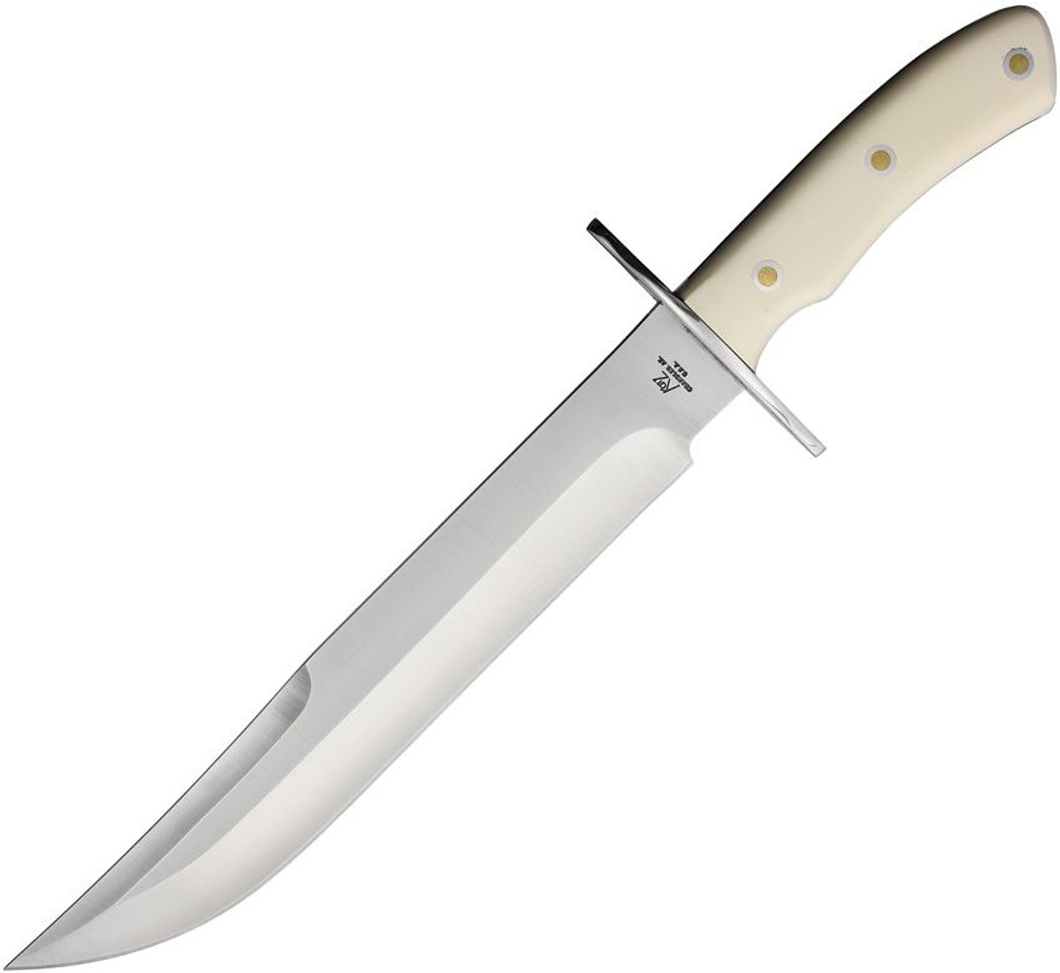 Alamo Bowie White Micarta