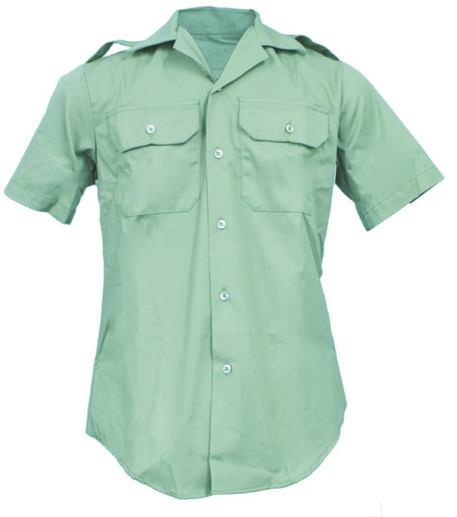 Canadian Armed Forces Women's Green Short Sleeve Shirt