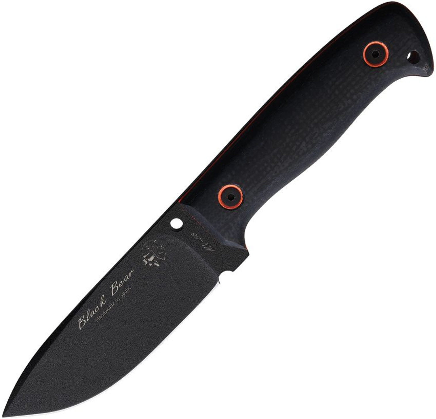 Black Bear Fixed Blade Black