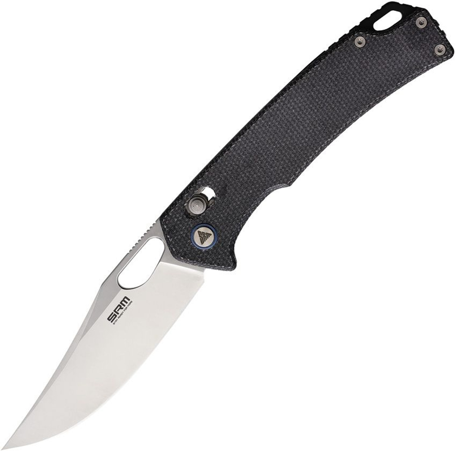 SRM Knives 9203 Ambi Lock Black Micarta