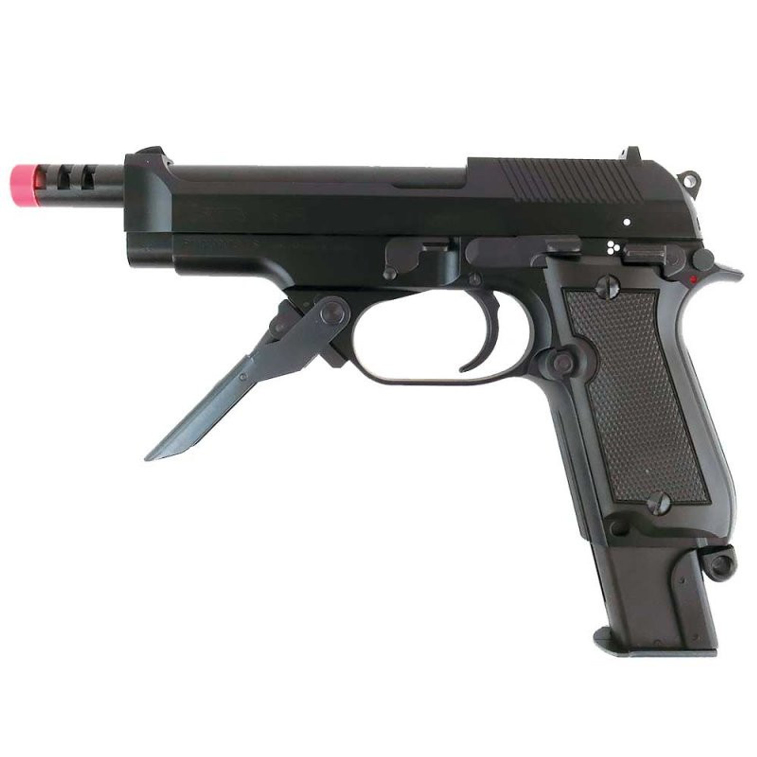 KWA M93R Select Fire PTP Airsoft Gas Blowback Airsoft Pistol