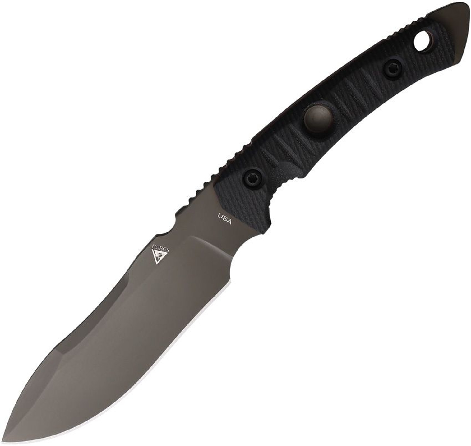 Tier1-BC Fixed Blade Blk G10 FOB073