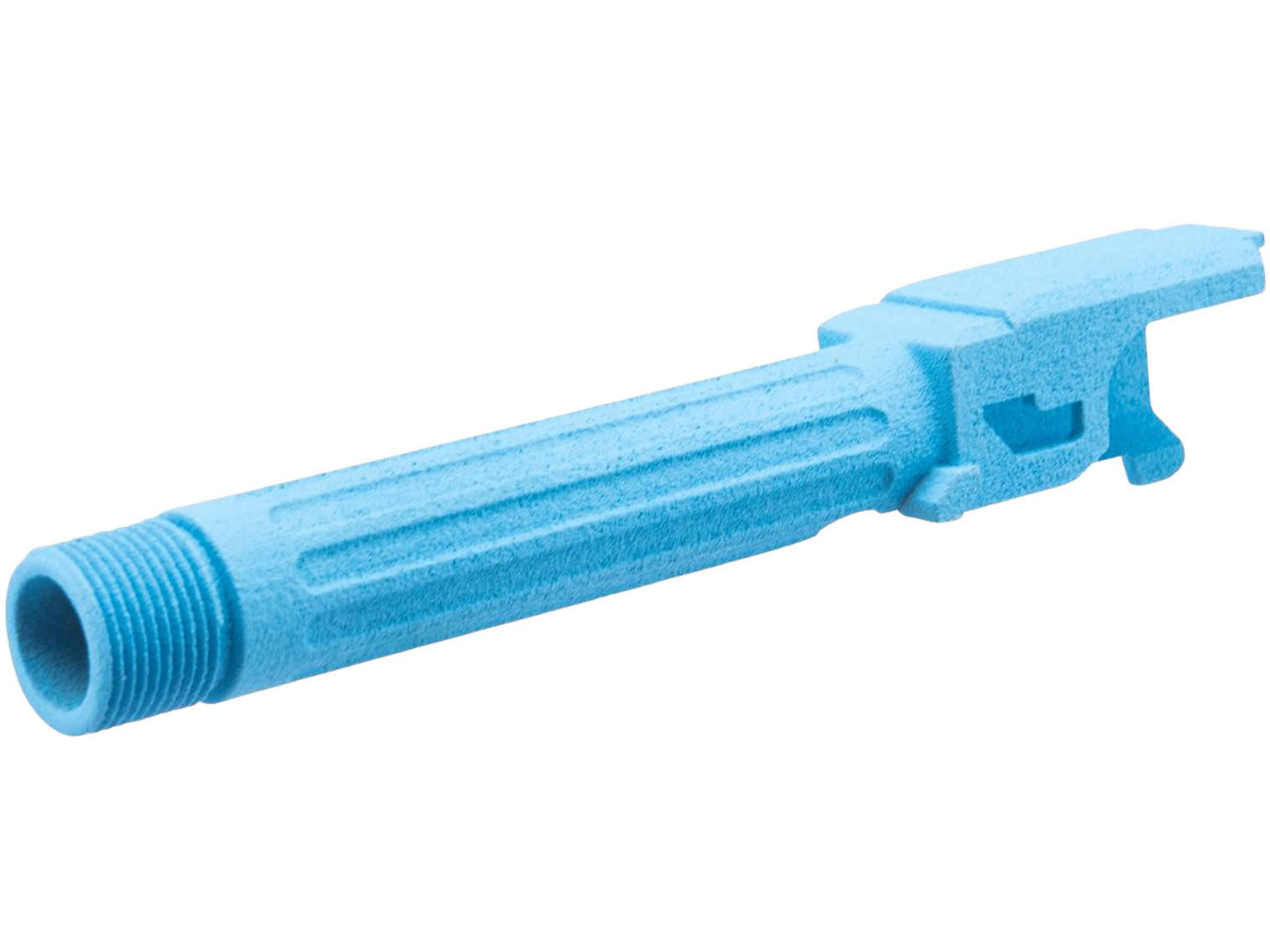 Tapp Airsoft 3D Printed Threaded Barrel w/ Custom Cerakote for TM Compact Poly Frame Gas Blowback Airsoft Pistols (Color: Blue Raspberry)