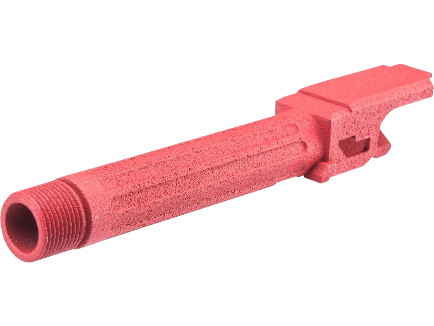 Tapp Airsoft 3D Printed Threaded Barrel w/ Custom Cerakote for TM Compact Poly Frame Gas Blowback Airsoft Pistols (Color: USMC Red)