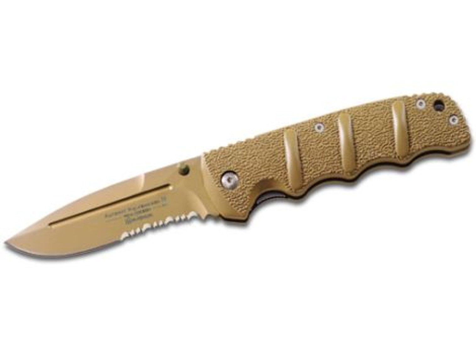 Boker Plus Kalashnikov Desert Folding Knife Serrated