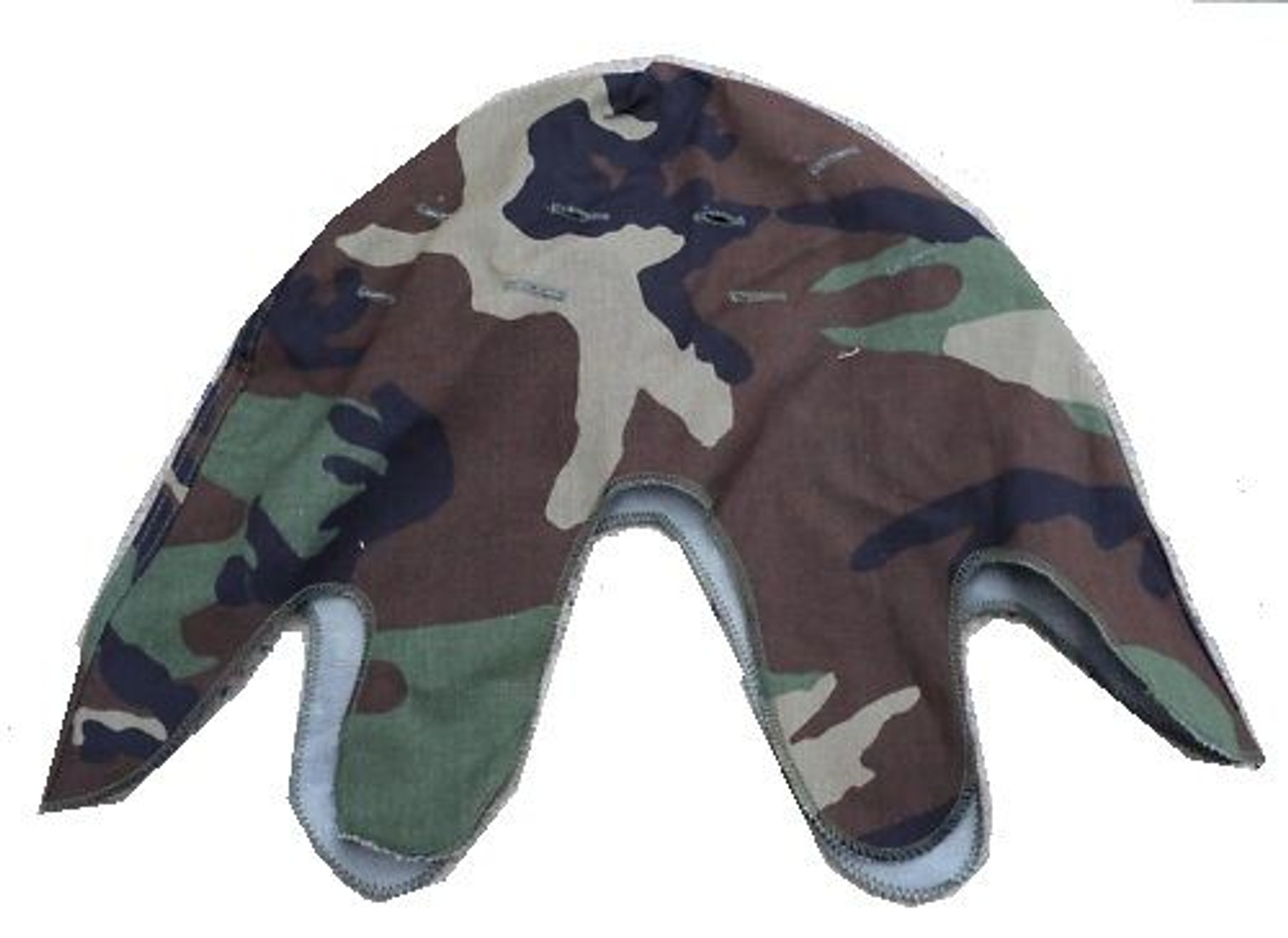 US Armed Forces M1 Steel Pot Helmet Cover - Woodland Camo - New