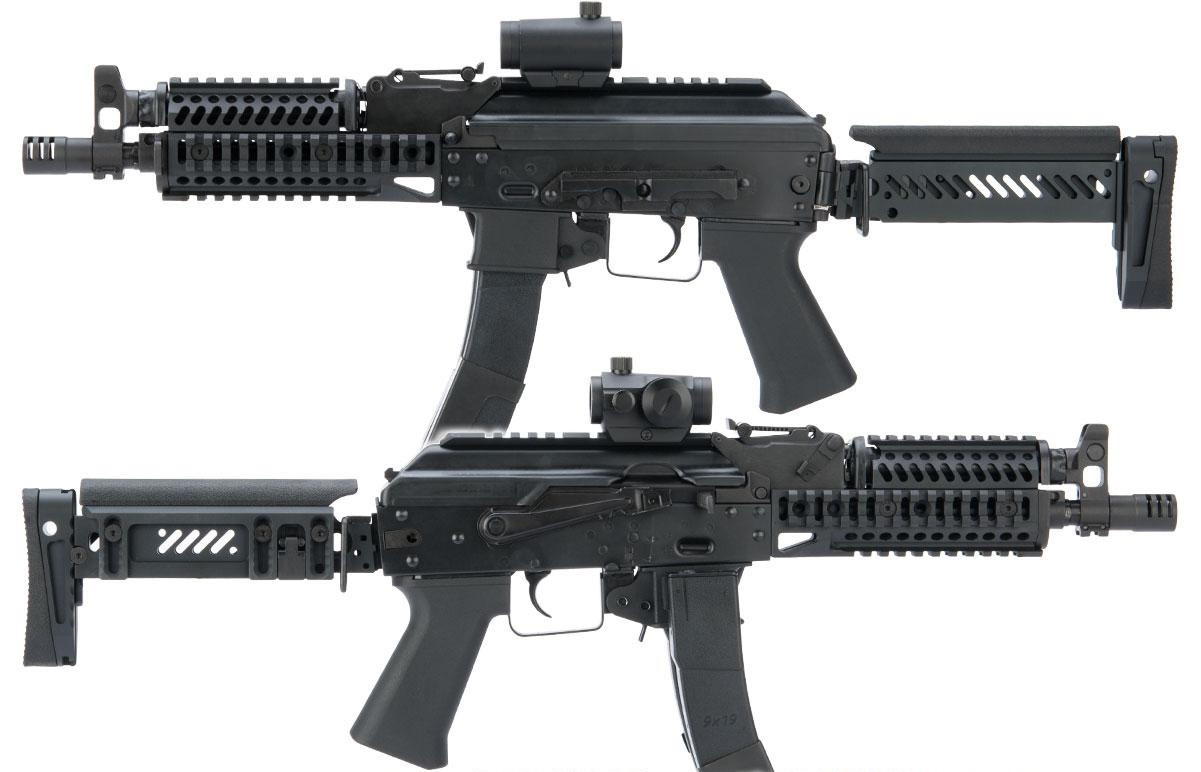 LCT Airsoft ZKS-74UN Airsoft AEG Rifle w/ Z Series Folding Stock