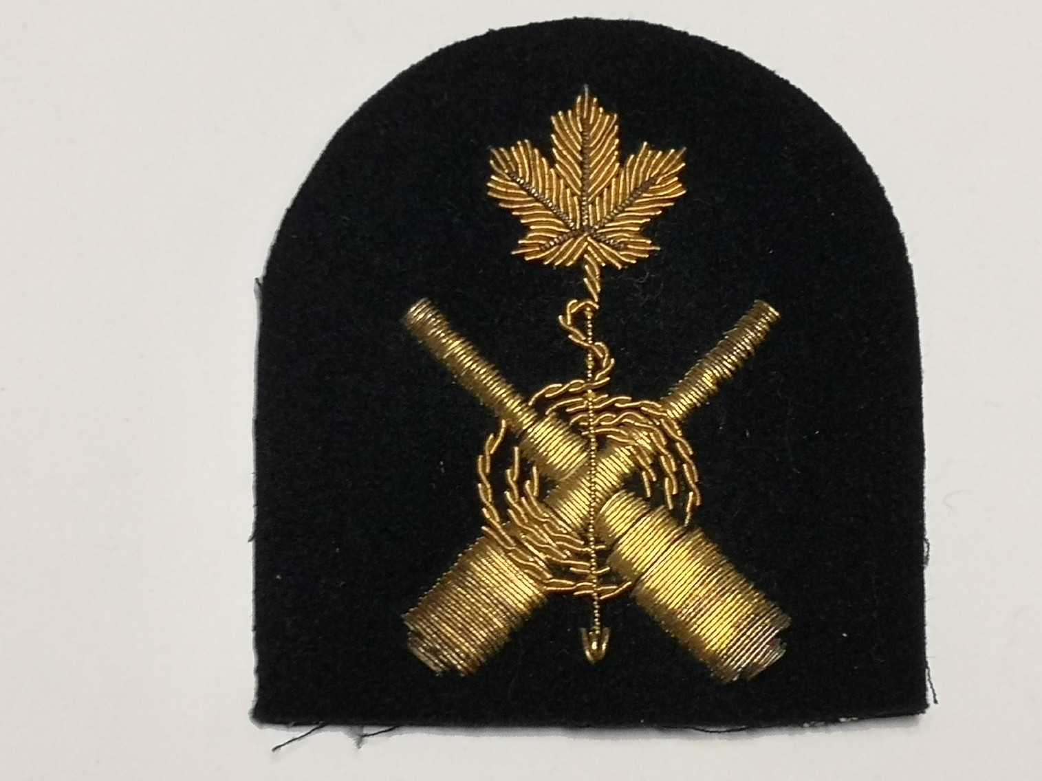 Royal Canadian Navy Torpedo Anti-Submarine Bullion Trade Badge