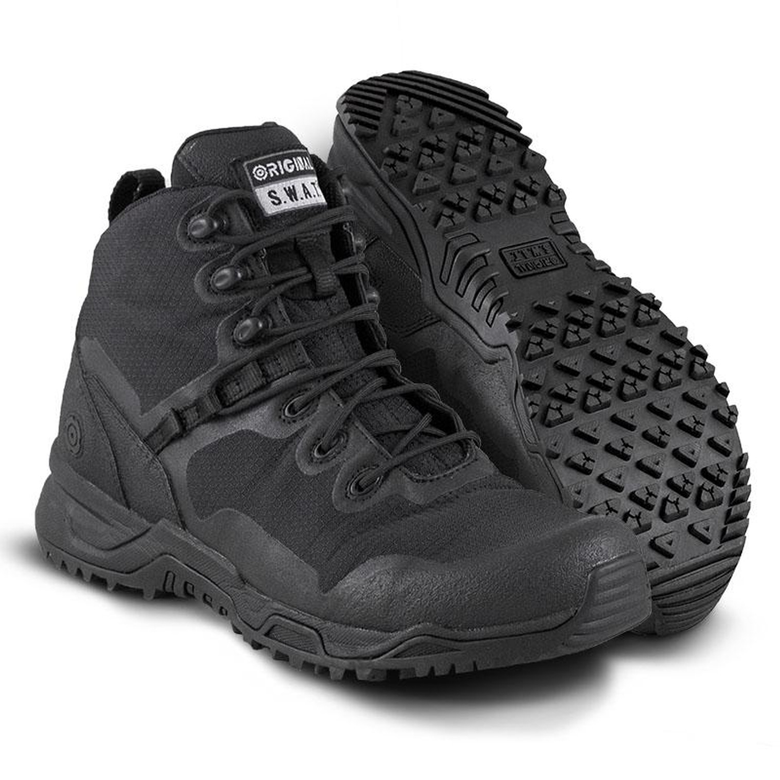 Original S.W.A.T. Alpha Fury 6" Men's Black - Black