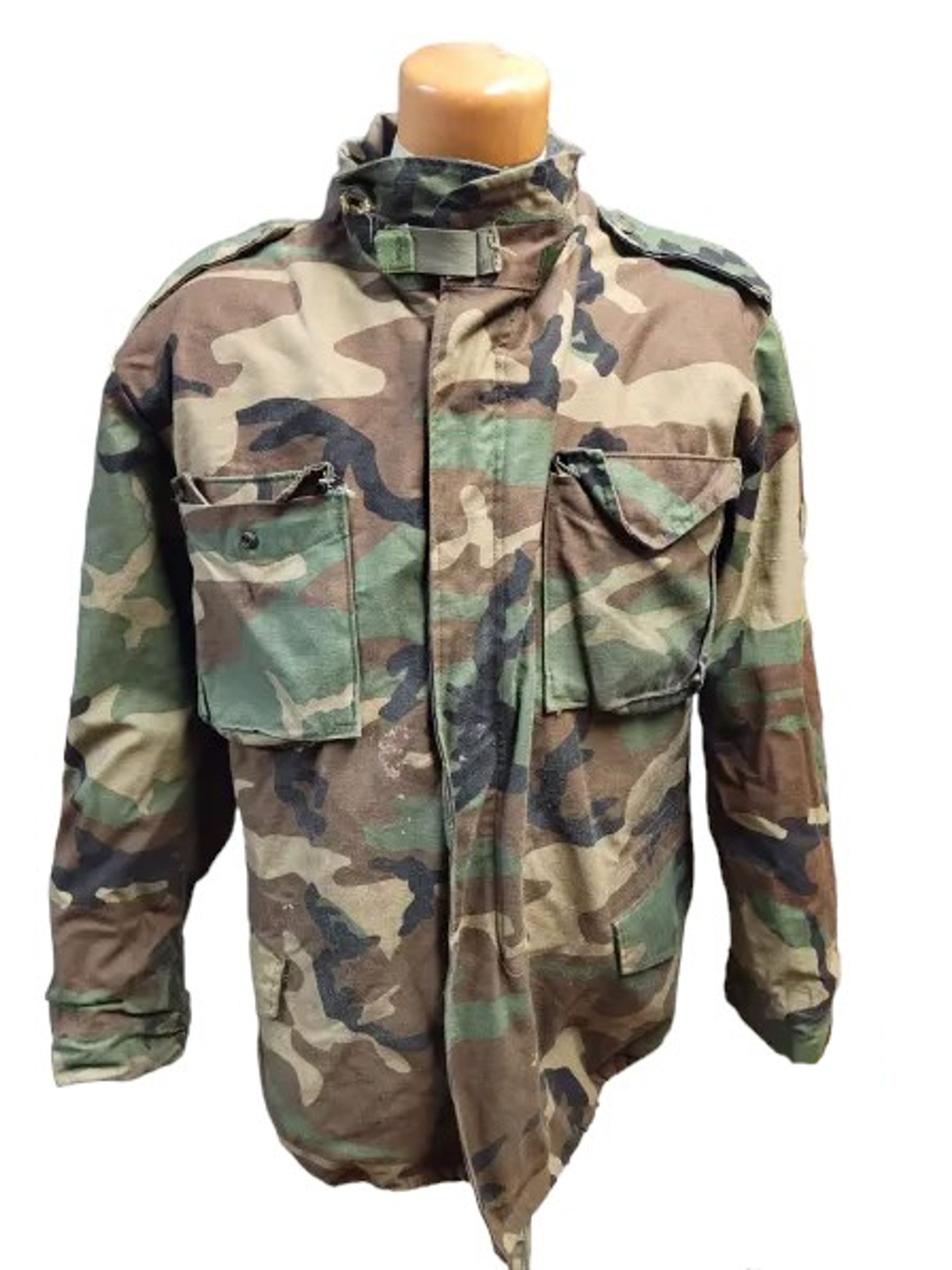 U.S. Armed Forces - M-65 Field Jacket - Woodland Camo - Extra Large / Regular W/Liner