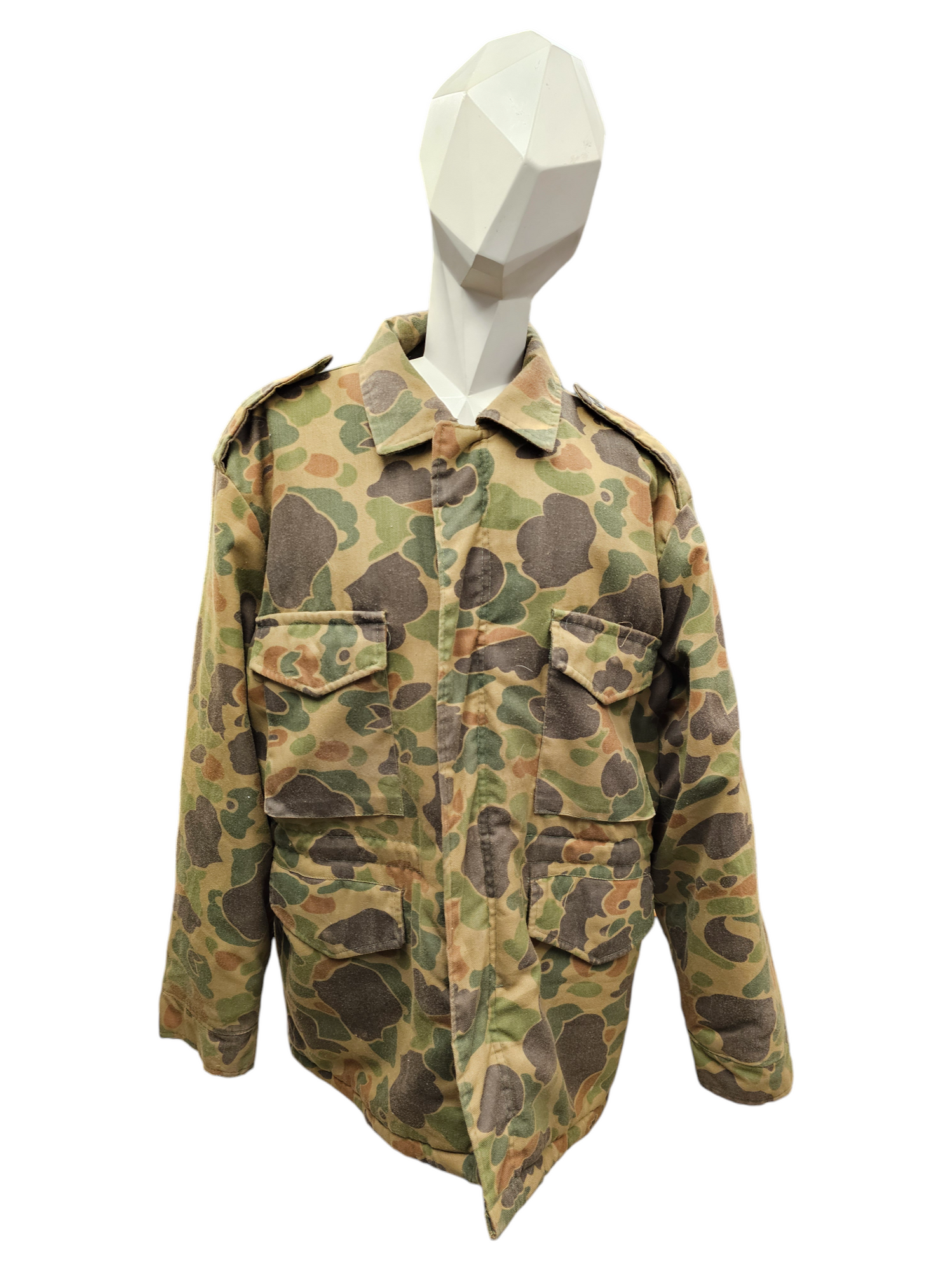 Vintage M-52 Style Duck Camo Hunting Jacket