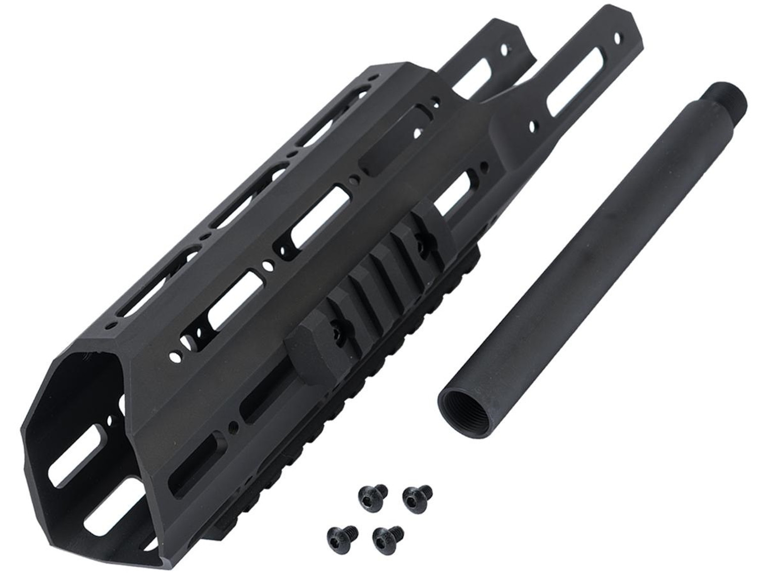 ANGRY GUN KSV Modular M-LOK Rail System for KRISS Vector AEG and Gas Blowback Airsoft Rifles (Size: 9" Black)
