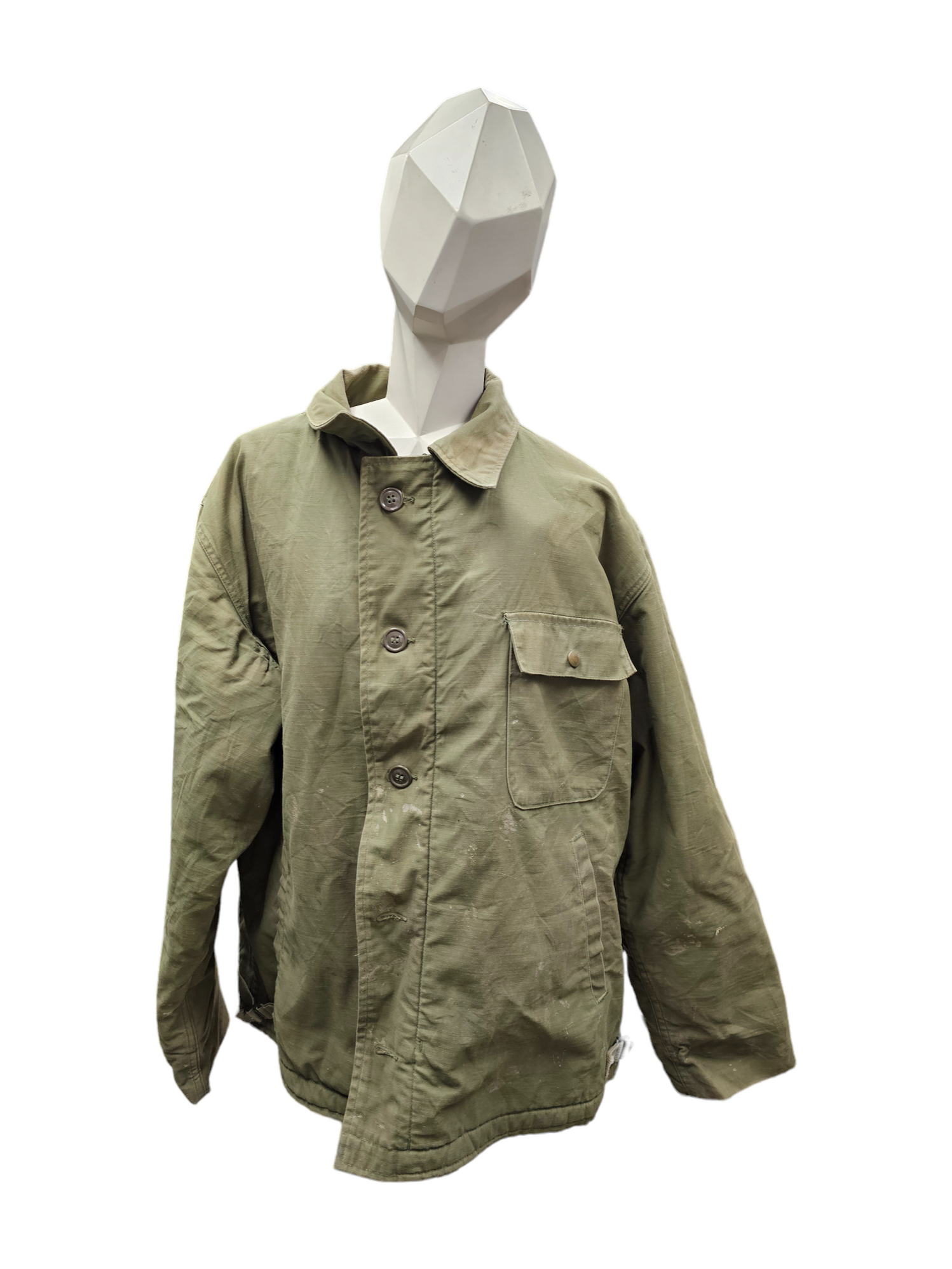 Vintage U.S. Armed Forces Cold Weather Deck Jacket - Large