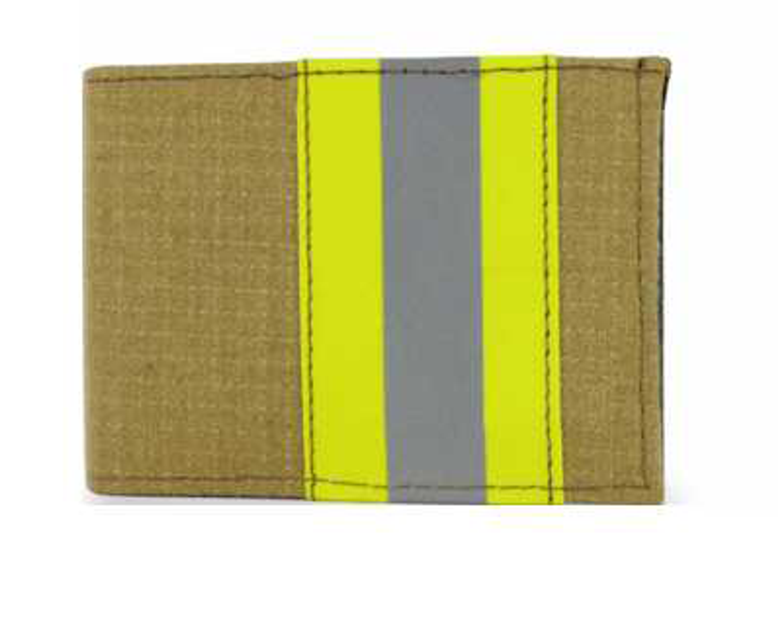 Firefighter Gold Matrix Bifold Cc Wallet - 3.50''x4.50'' - KRPFT-107-FF-GY