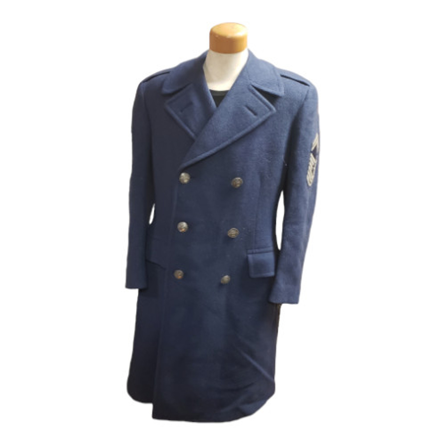 US Armed Forces/Air-force Blue Wool Great Coat 1949 Dated