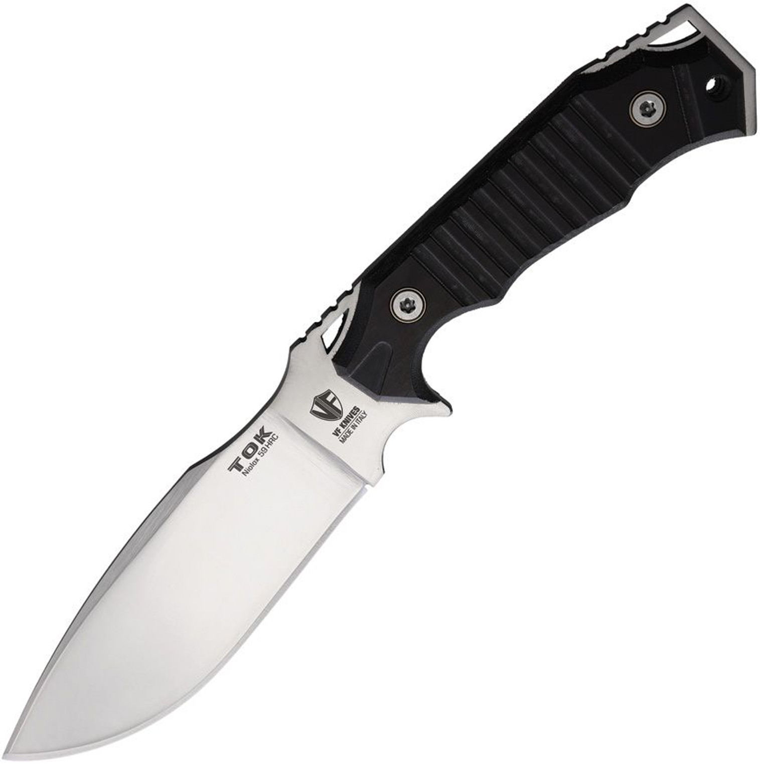  VF Knives TOK Fixed Blade Black Micarta