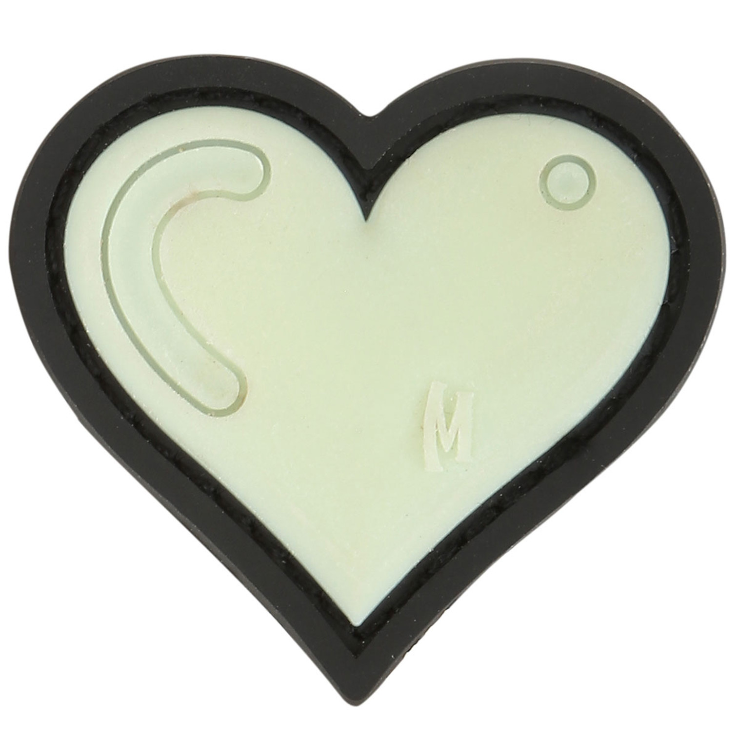 Heart PVC - Morale Patch - Glow