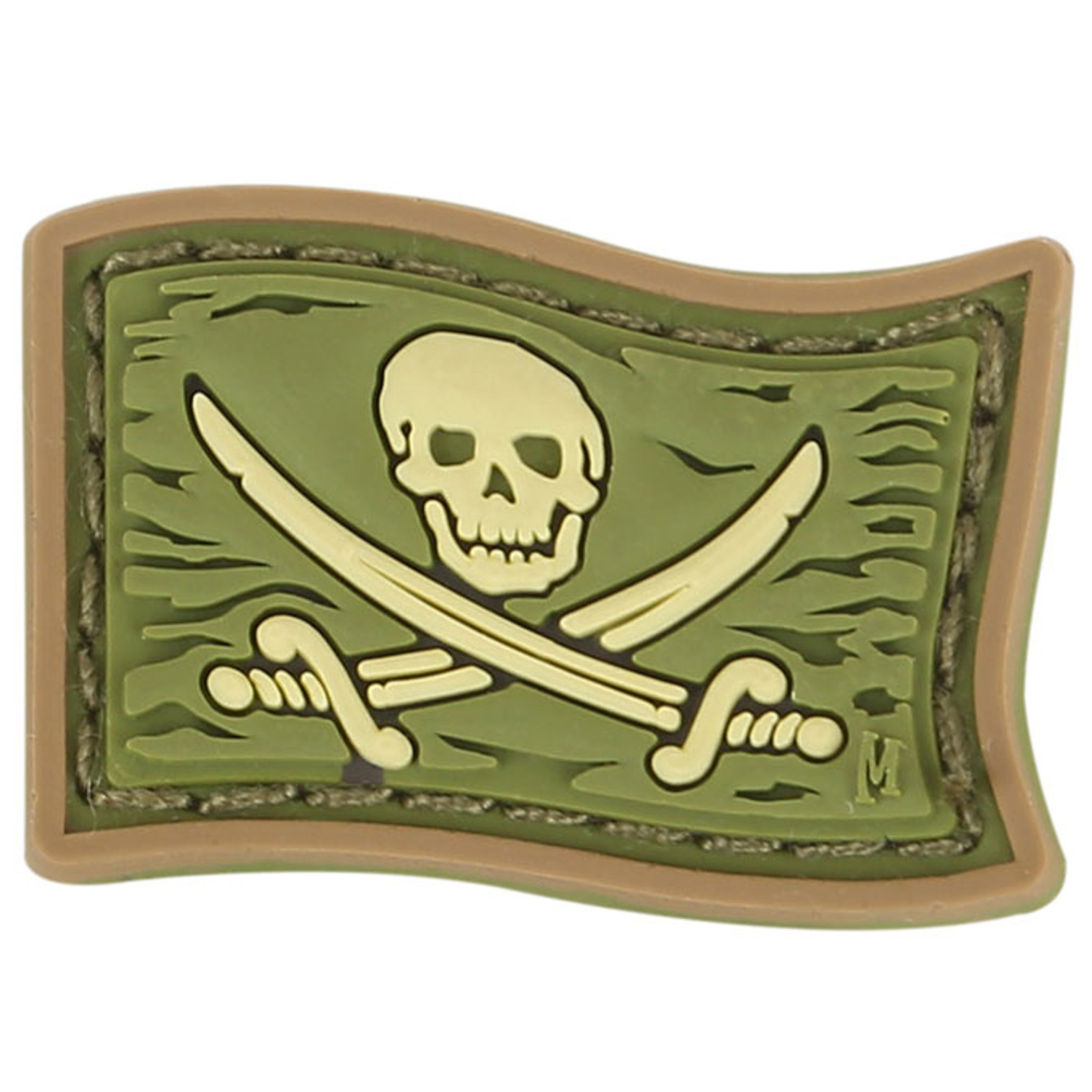 Jolly Roger PVC Micro Morale Patch - Arid