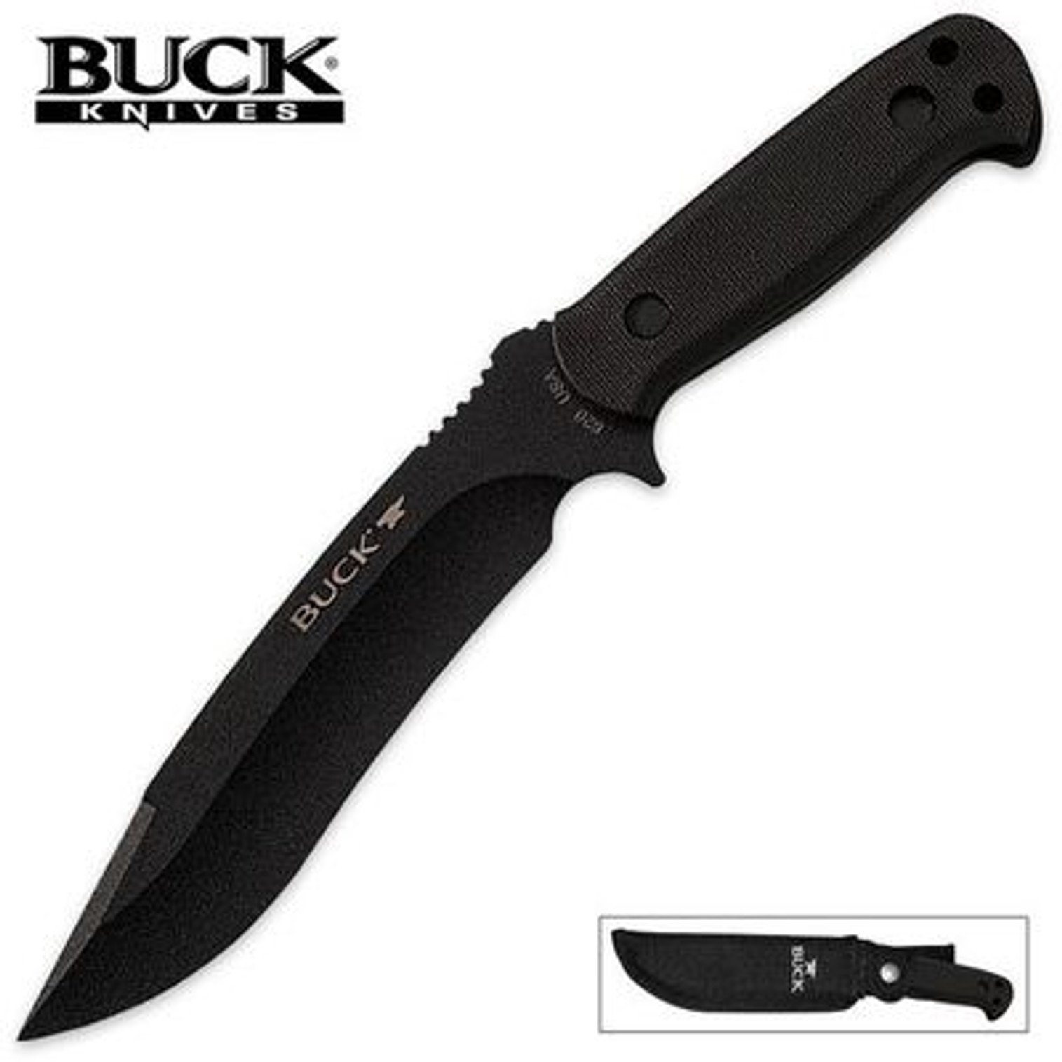 Buck Reaper Fixed Blade Drop Point Knife