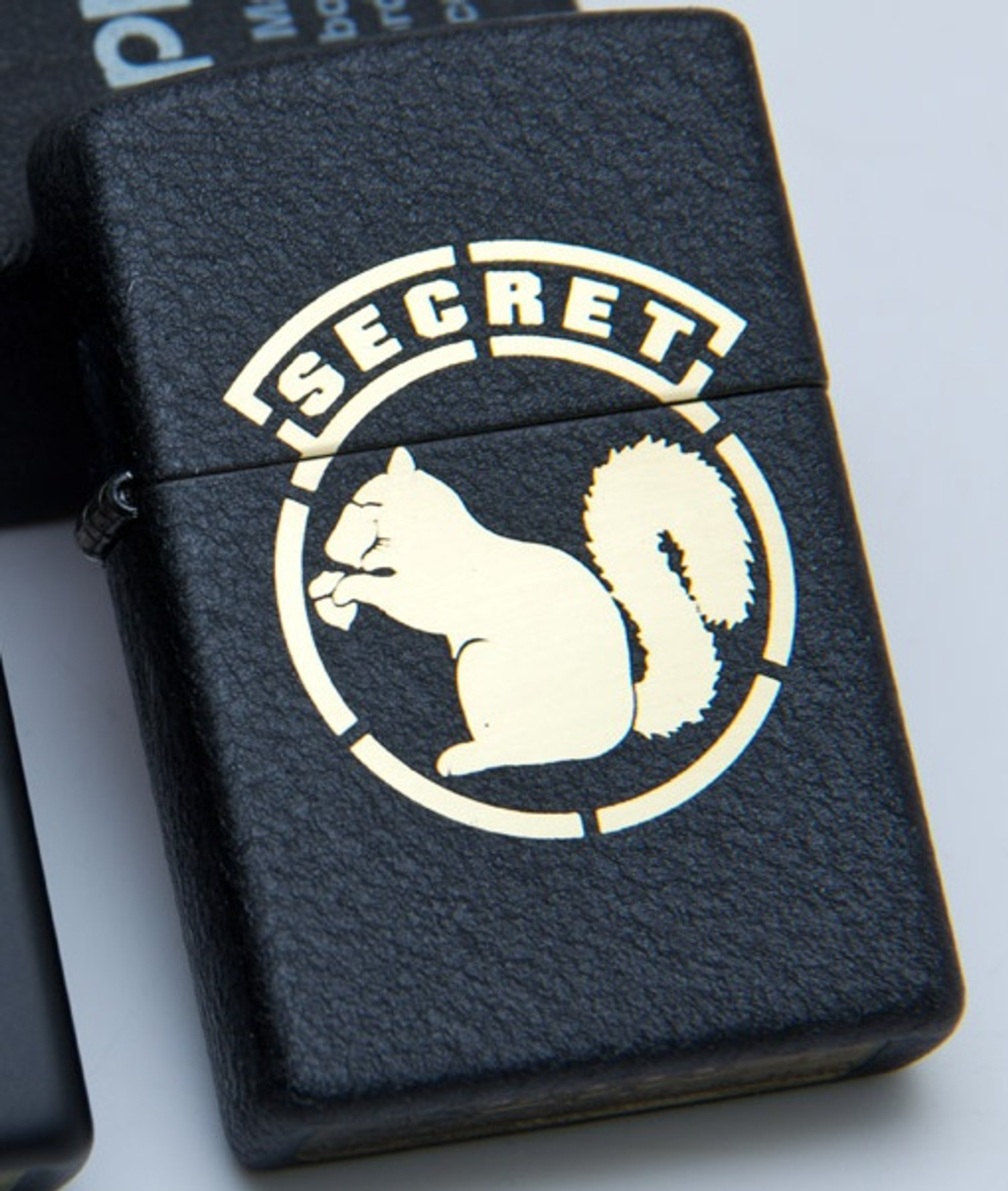 MSM Zippo Lighter Crackle Secret Squirrel