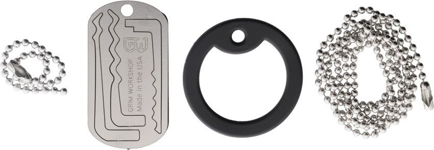 Lock Pick Dog Tag Necklace