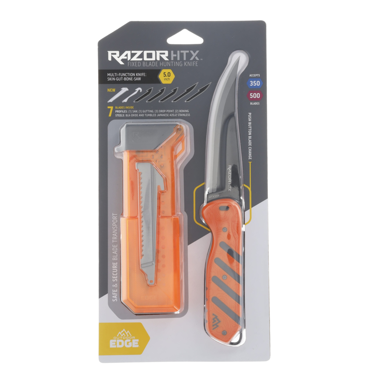 OUTDOOR EDGE Razor HTX 3.5 Fixed Blade