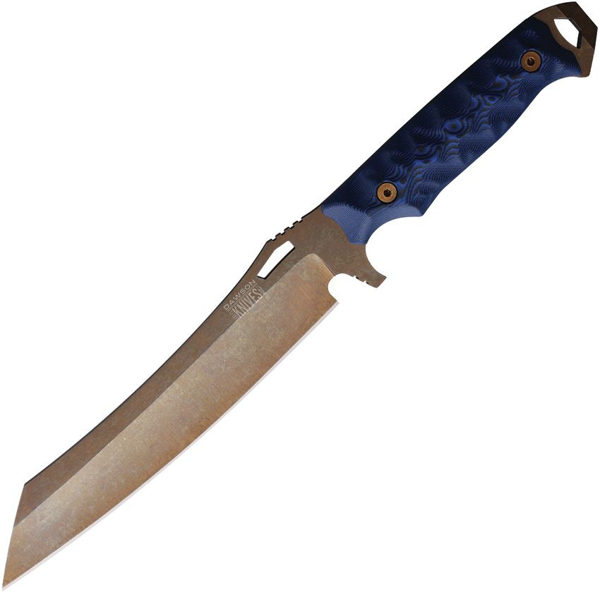 DAWSON KNIVES Wayfinder Fixed Blade Blk/Blue