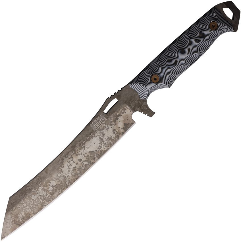 DAWSON KNIVES Wayfinder Fixed Blade Blk/Wht