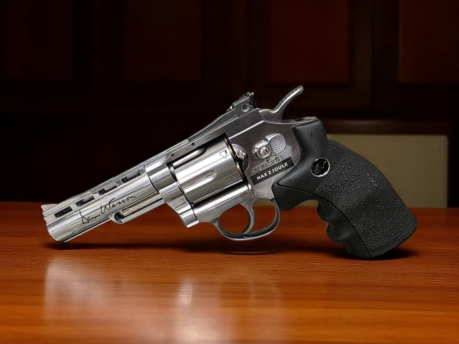 ASG Licensed Dan Wesson 6" Airsoft Gas Revolver - USEDⓈ